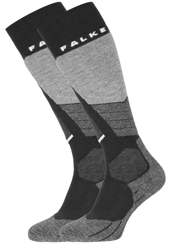 FALKE SK2 heren skisokken, zwart (black-mix) FALKE SK2 heren skisokken, zwart (black-mix)