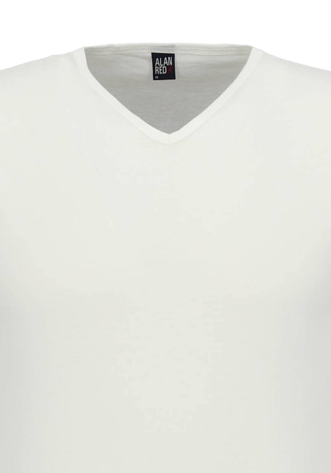 ALAN RED singlets Minto (2-pack), V-hals, wit  ALAN RED singlets Minto (2-pack), V-hals, wit