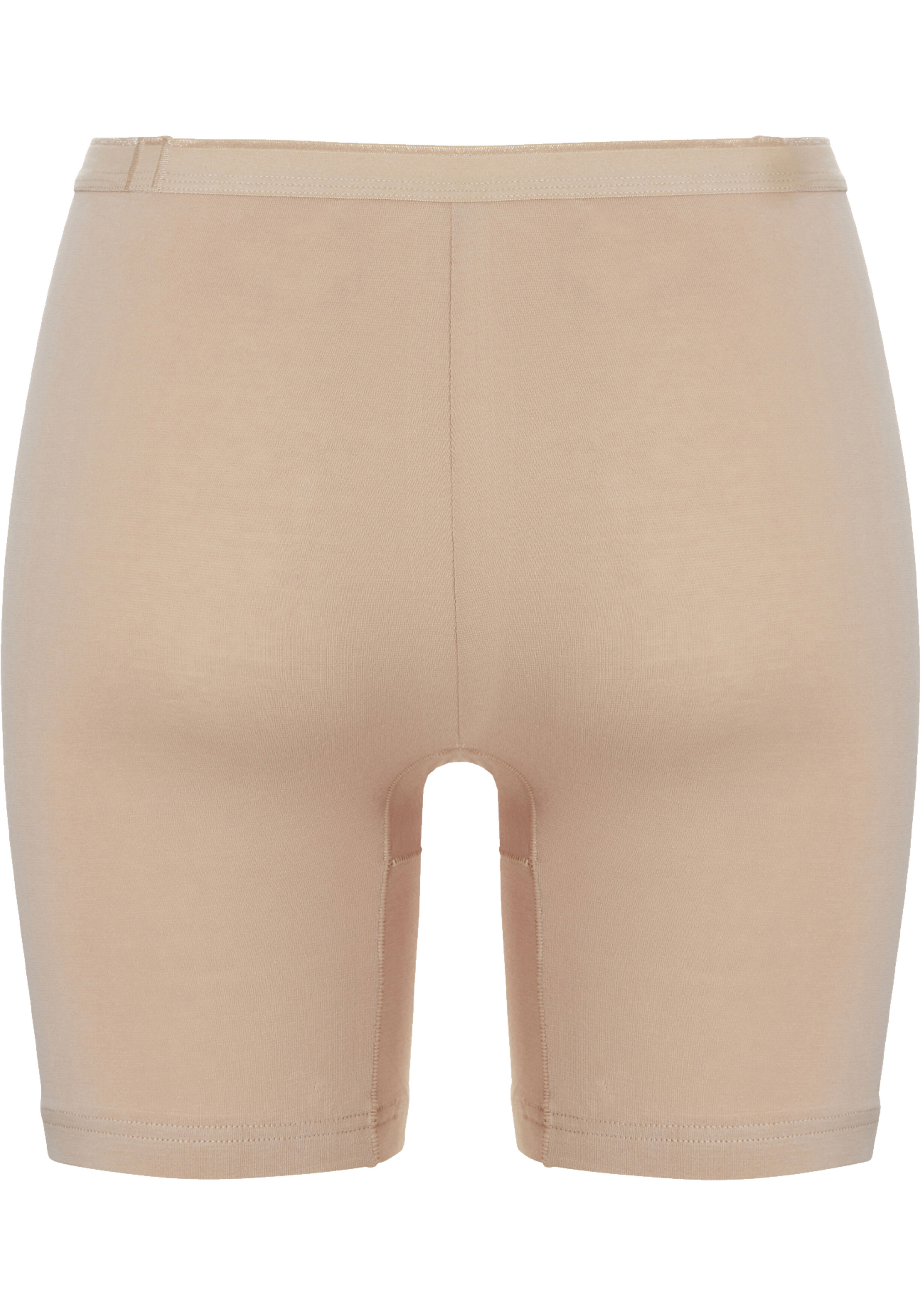 TEN CATE Basic women pants  (2-pack), dames slips lange pijp met middelhoge taile, huidskleur