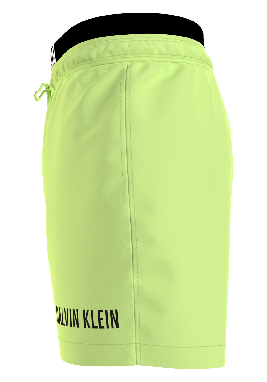 image_5_KM0KM00992M0T_D2_C4177wid2000amphei2000ampop_usm1710 Calvin Klein Medium Drawstring double waistband swimshort, heren zwembroek, citroengeel