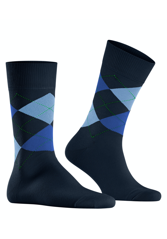 Burlington King herensokken, blauw (marine) Burlington King herensokken, blauw (marine)