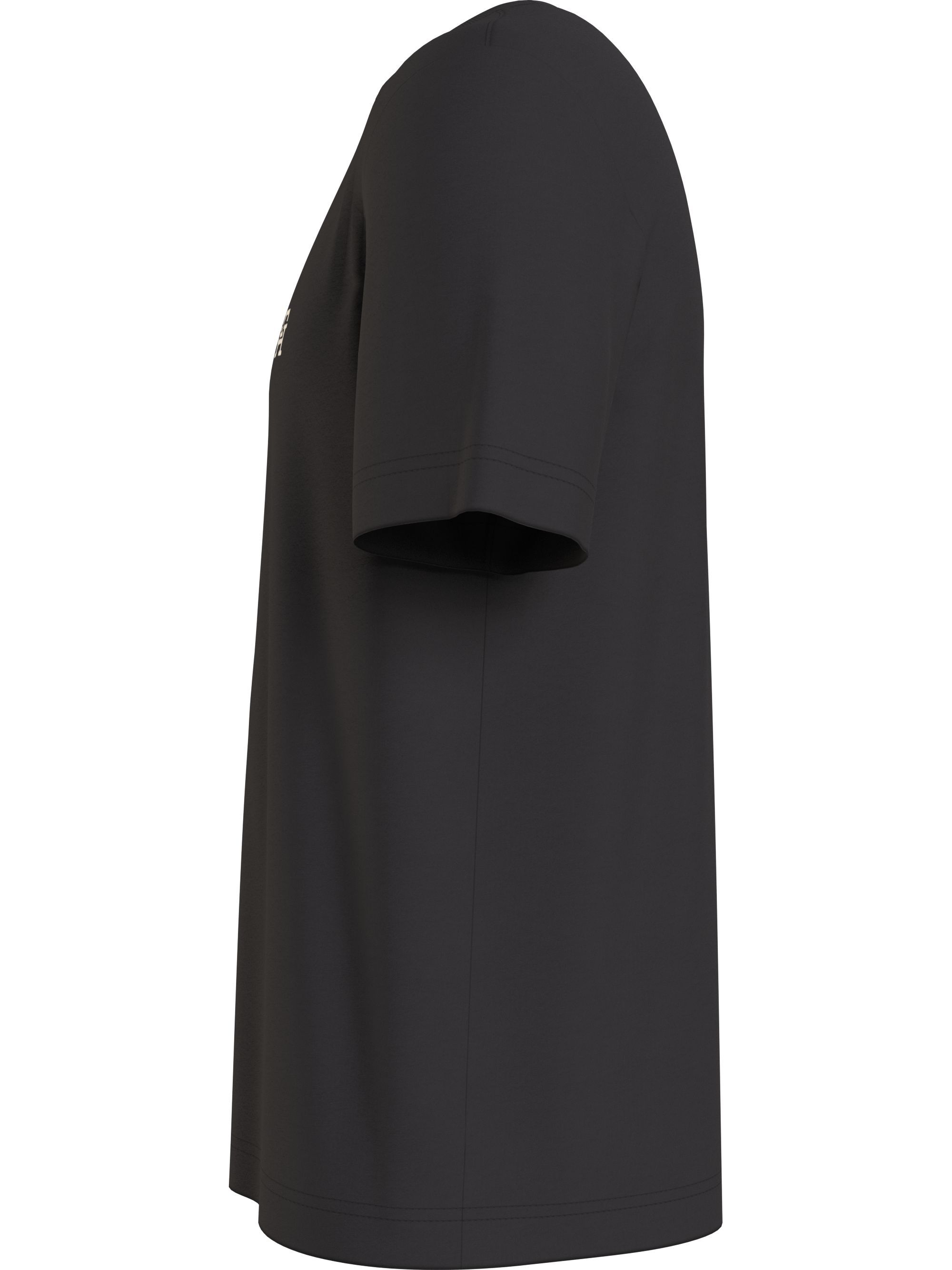 Tommy Hilfiger Monogram Tee, heren T-shirt korte mouw O-hals, zwart