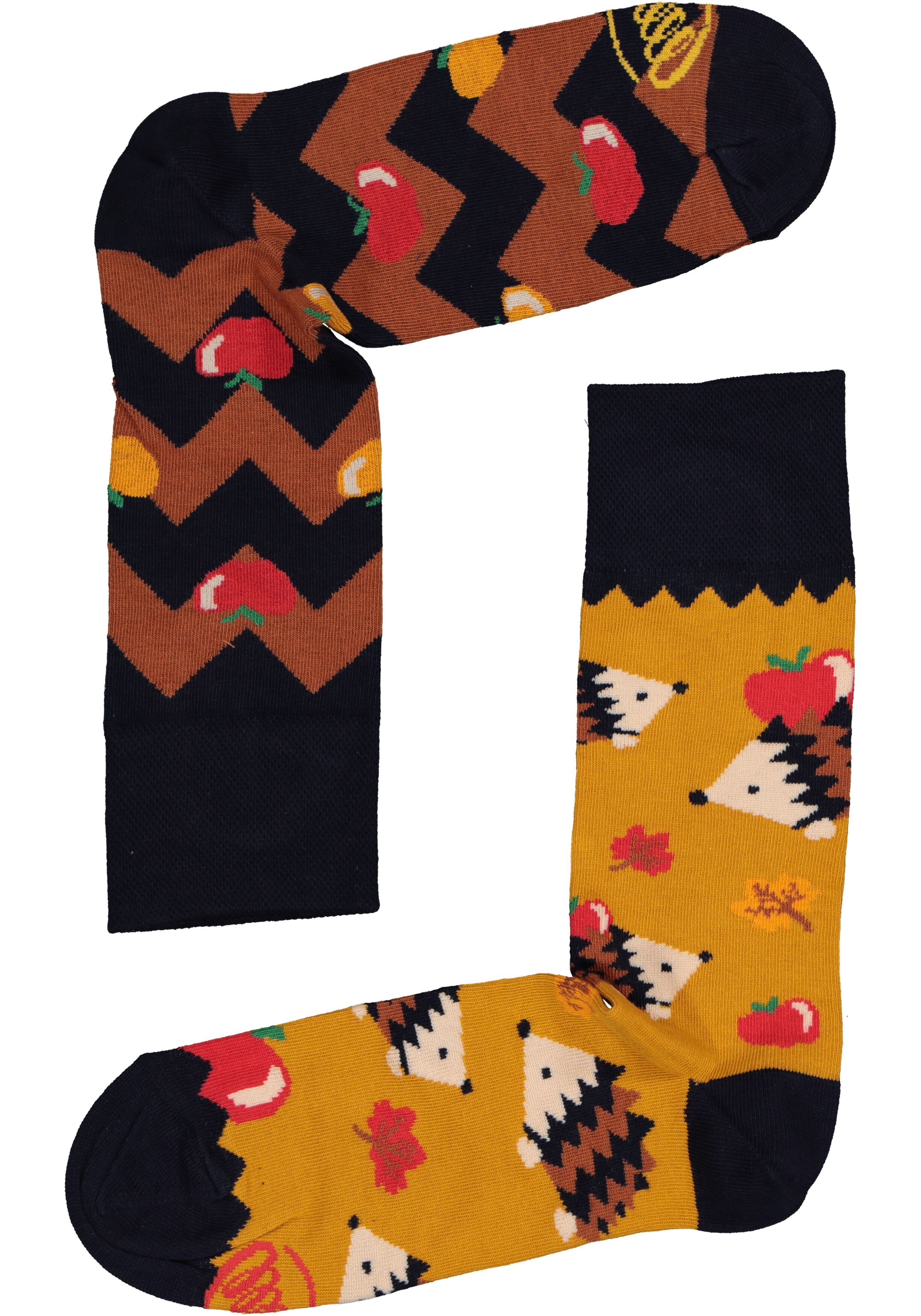 Many Mornings unisex sokken Apple Hedgehog