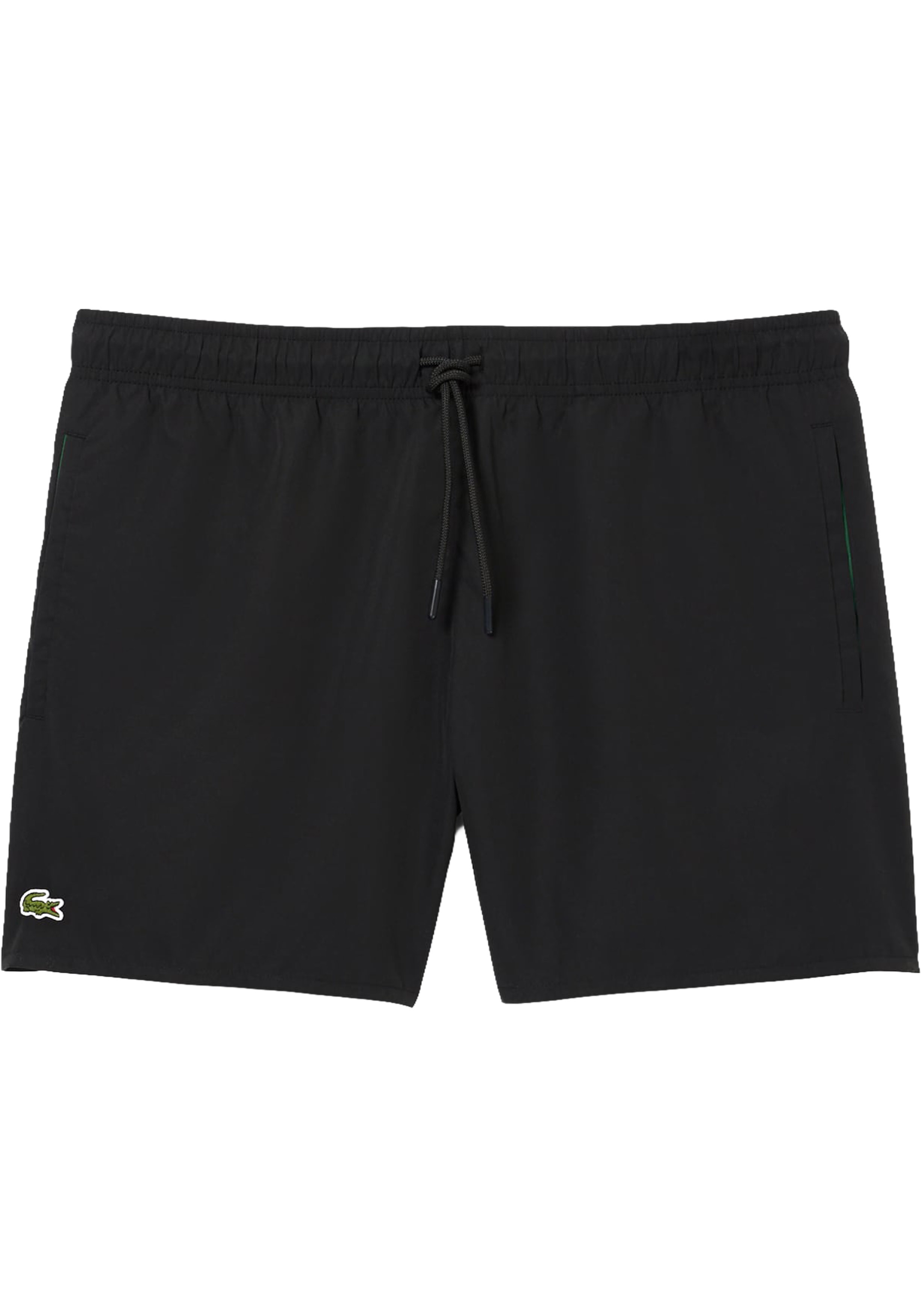 Lacoste zwemshort, men's swimming trunks, zwart