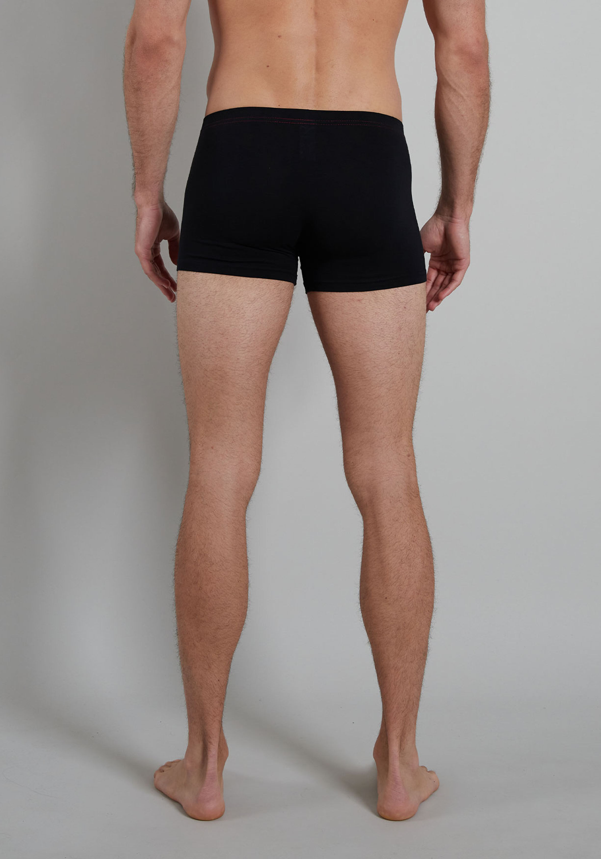 Gotzburg heren boxers (3-pack), normale lengte, zwart