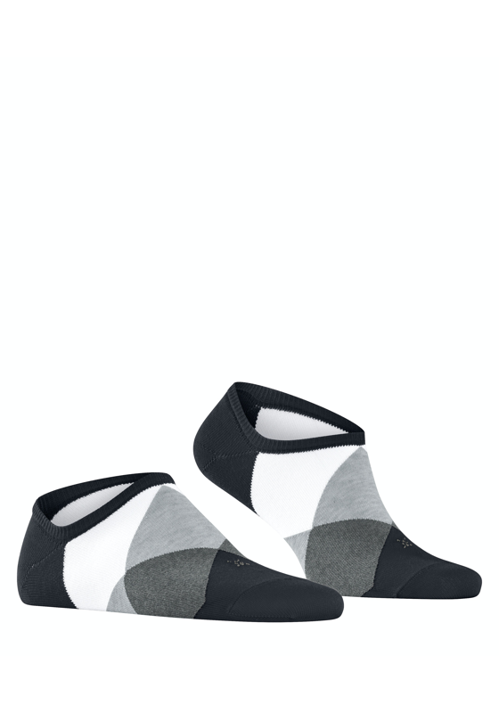 Burlington Clyde heren sneakersokken, zwart (black) Burlington Clyde heren sneakersokken, zwart (black)