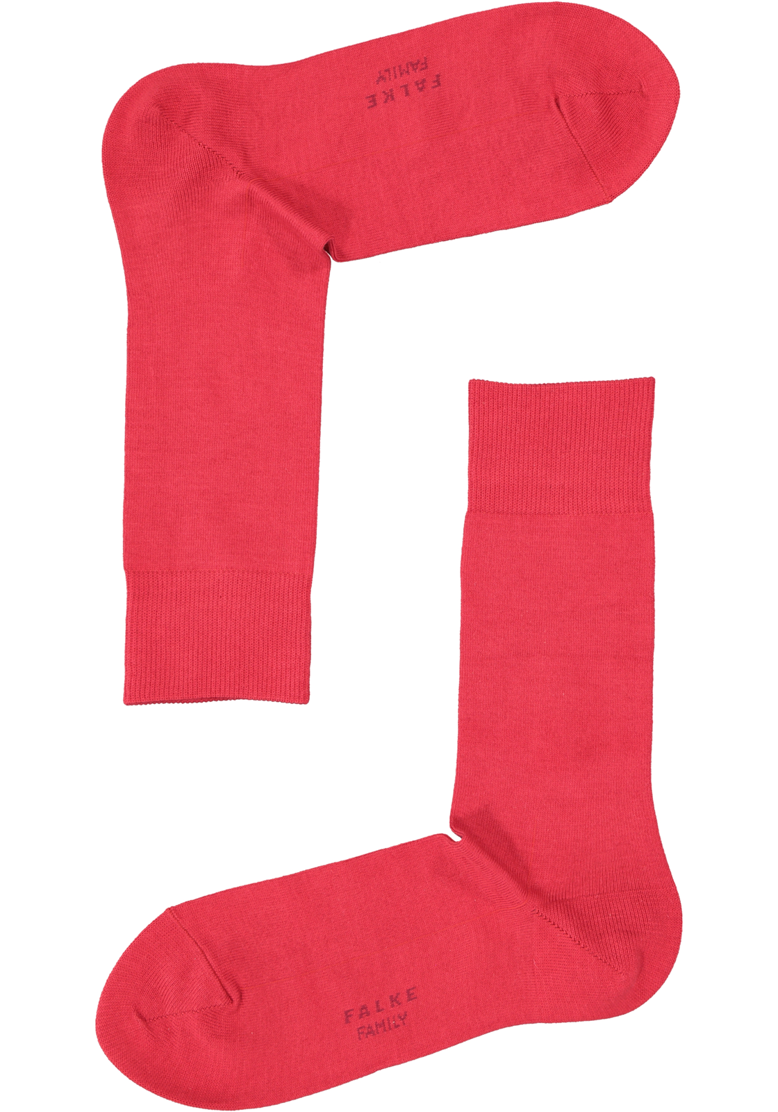 2-4031309170589_falke_sok_HR FALKE Family herensokken, rood (scarlet)