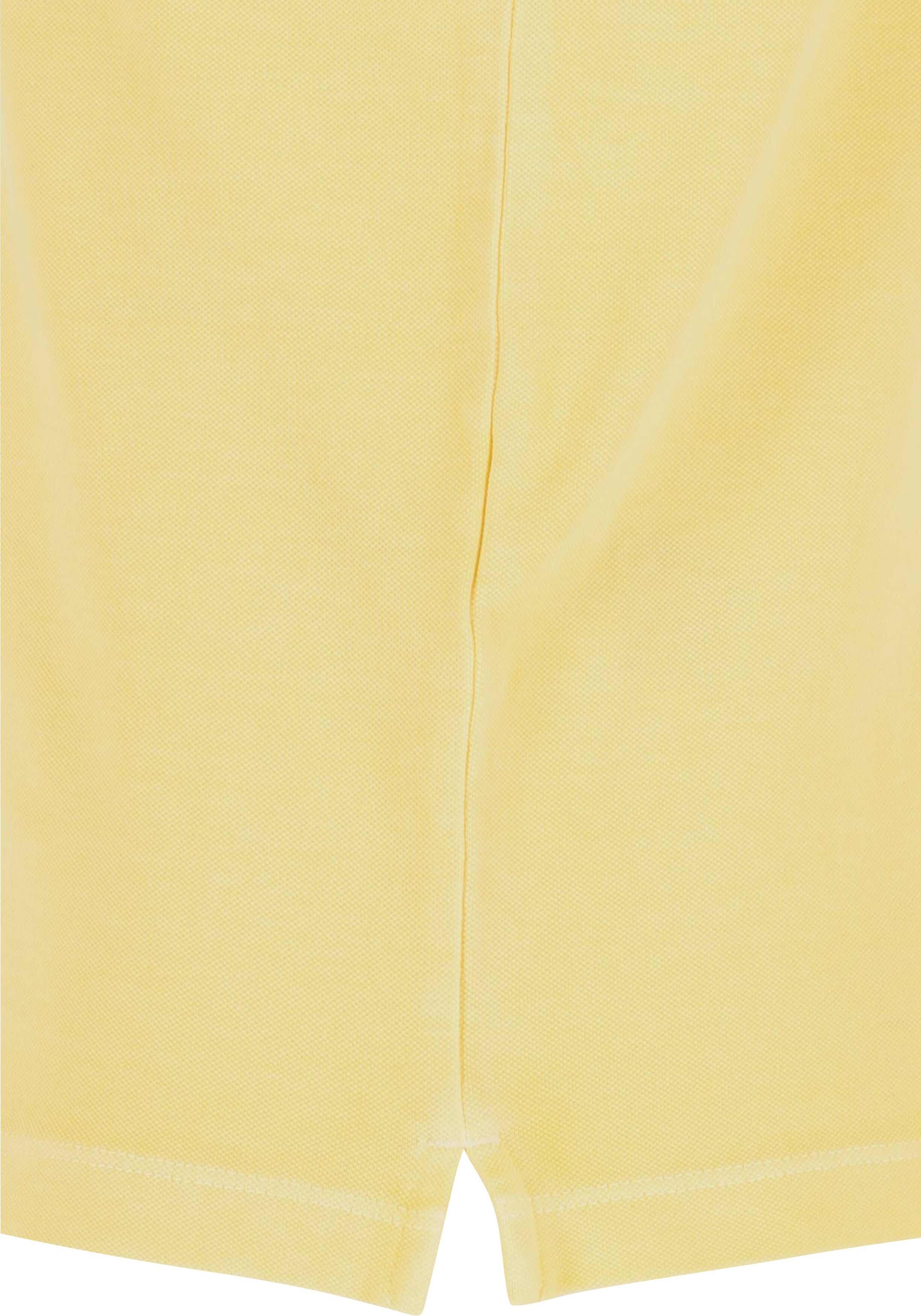 Marc O'Polo shaped fit polo, heren poloshirt korte mouw, geel