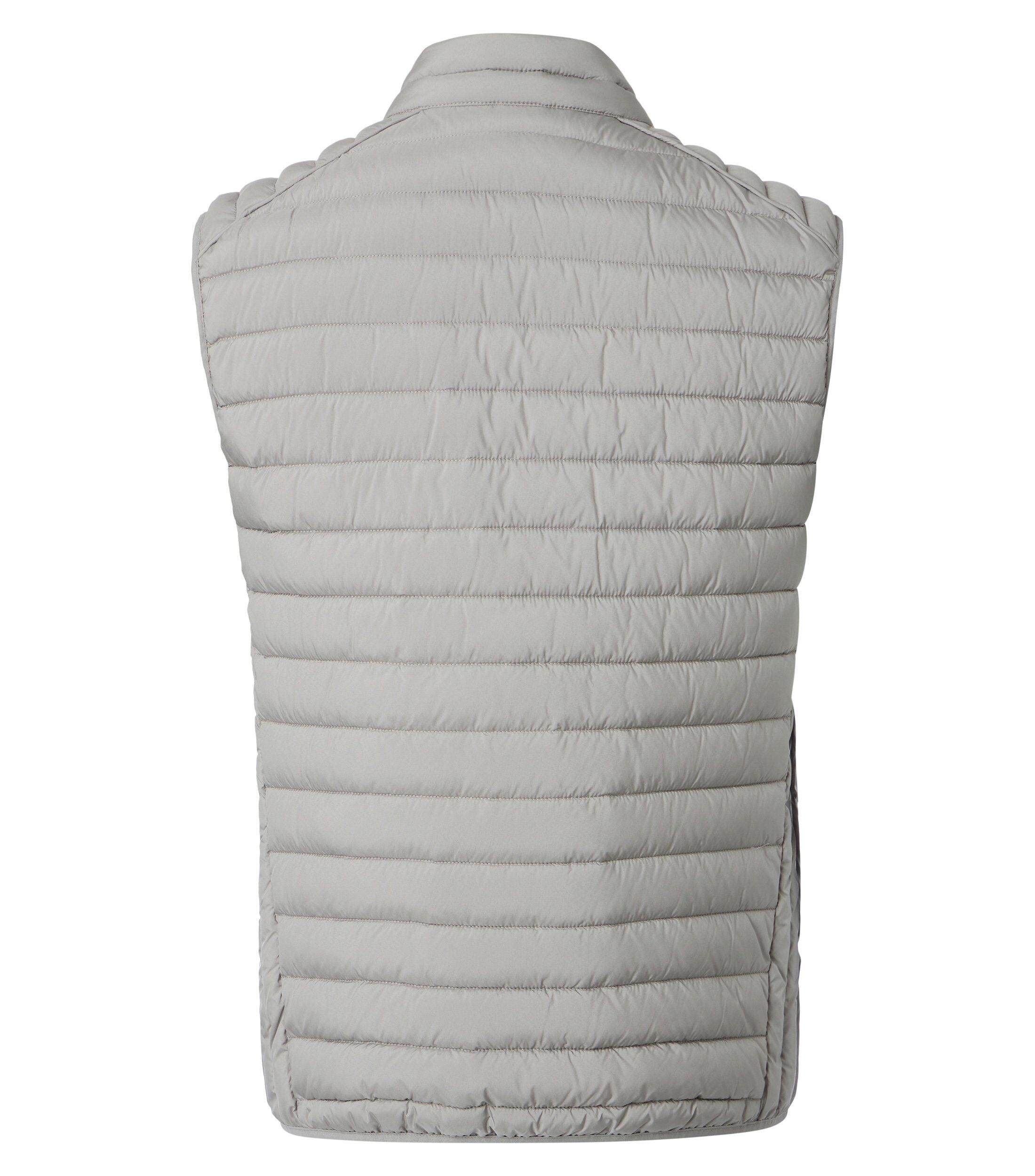CASA MODA comfort fit bodywarmer, grijs, wit