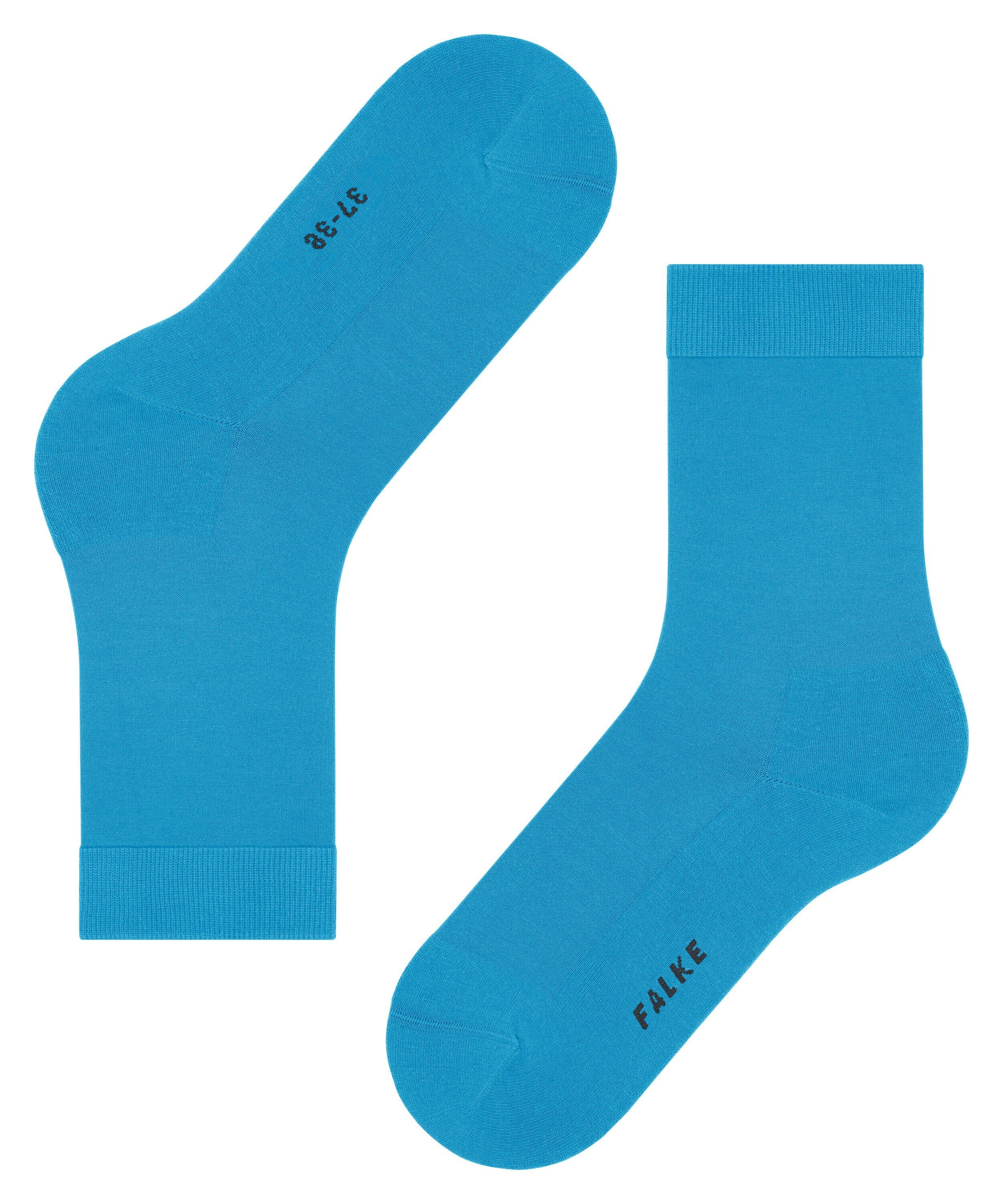 FALKE ClimaWool damessokken, blauw (true blue)