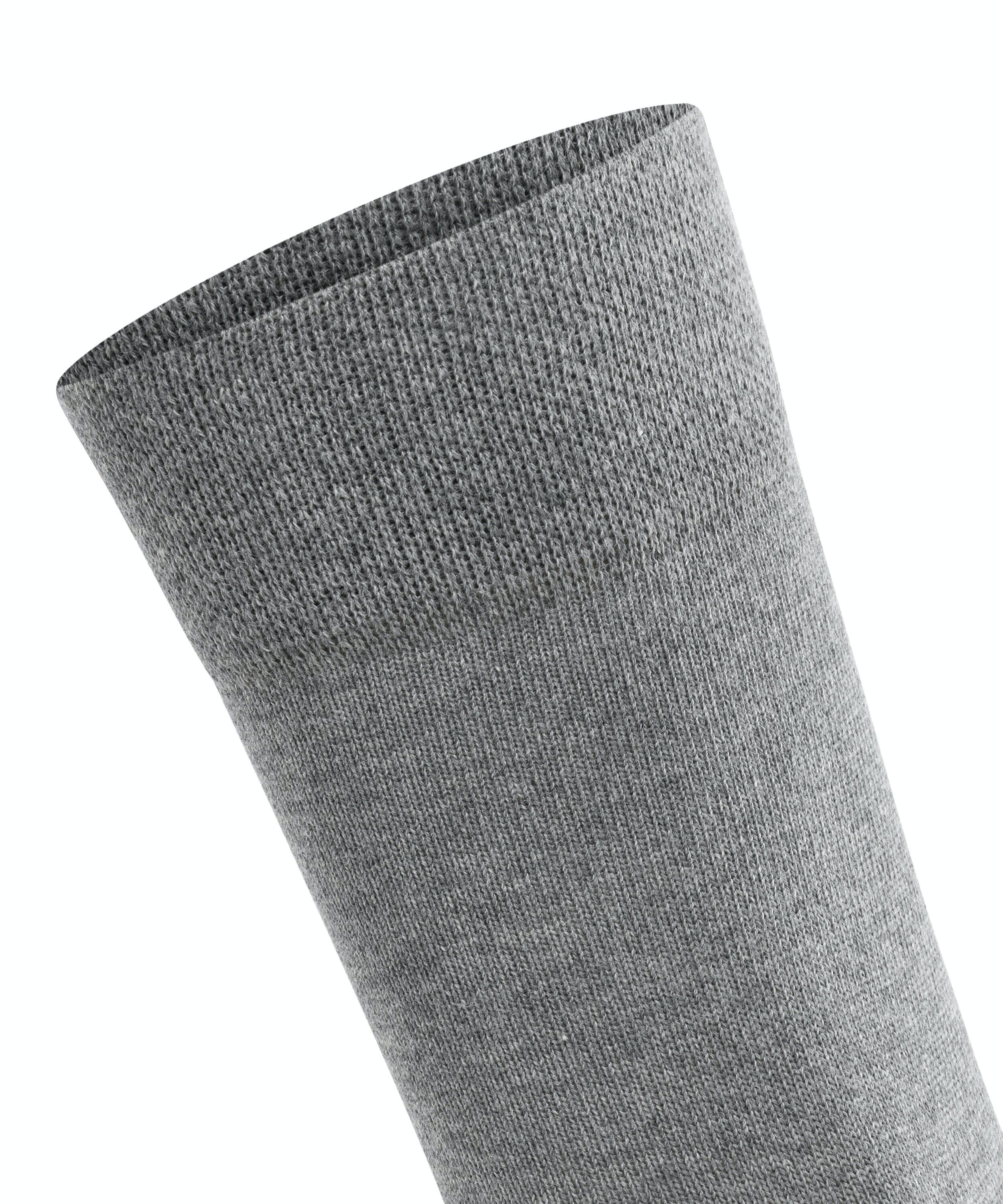 FALKE Sensitive London damessokken, grijs (light greymel.)