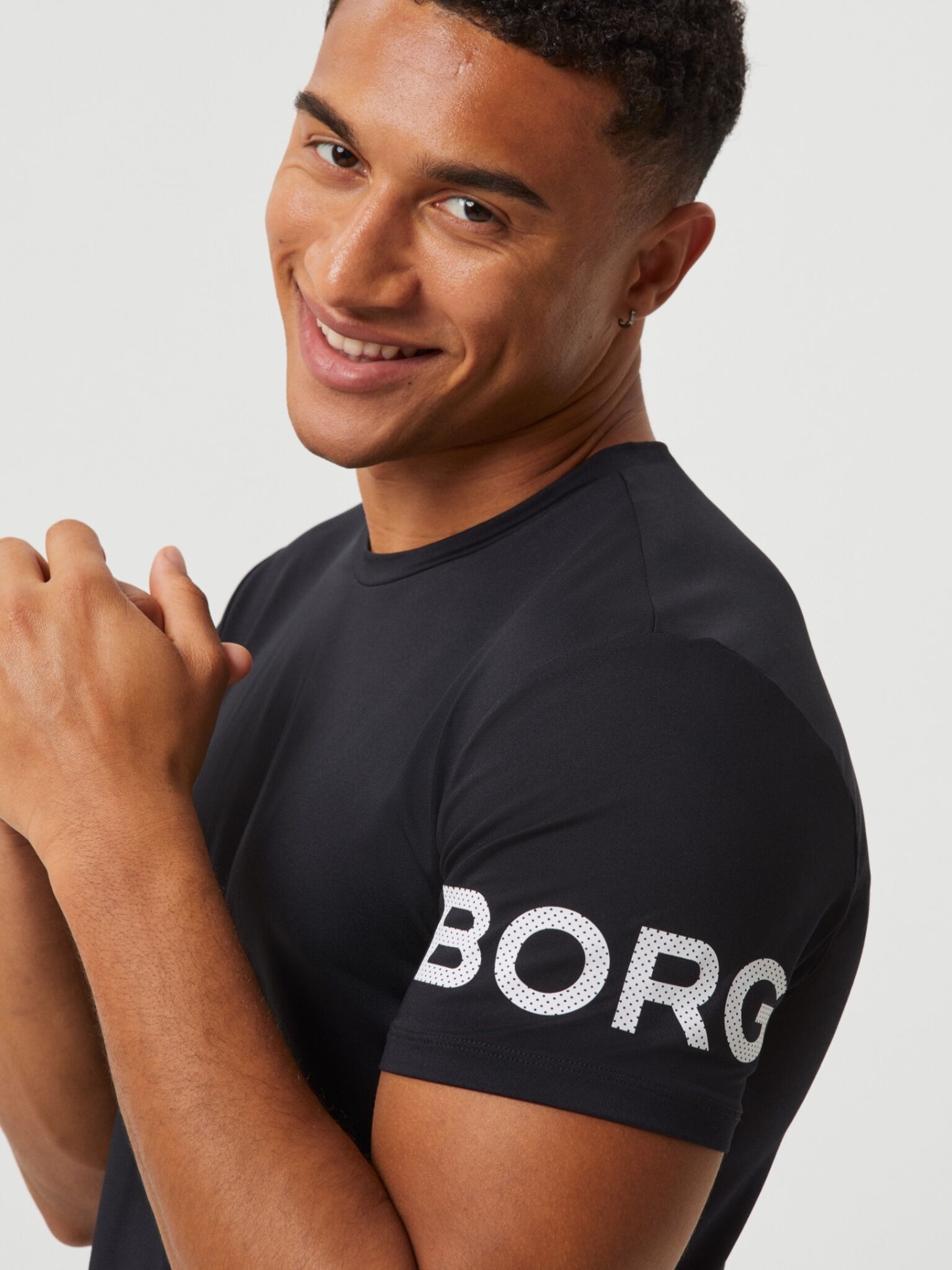 Bjorn Borg T-shirt, zwart
