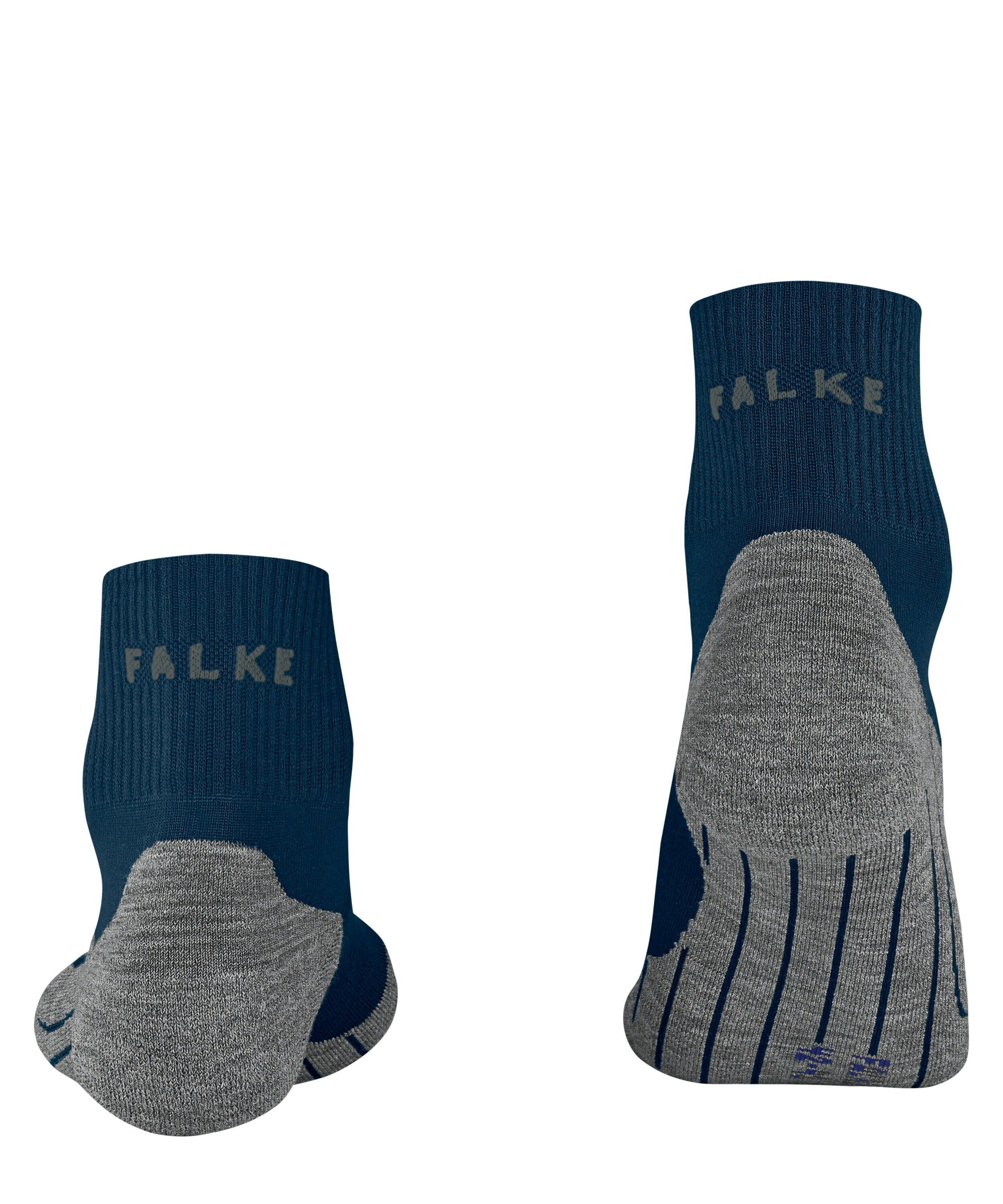 FALKE TK5 Wander Cool Short heren trekking sokken kort, blauw (blue pond)