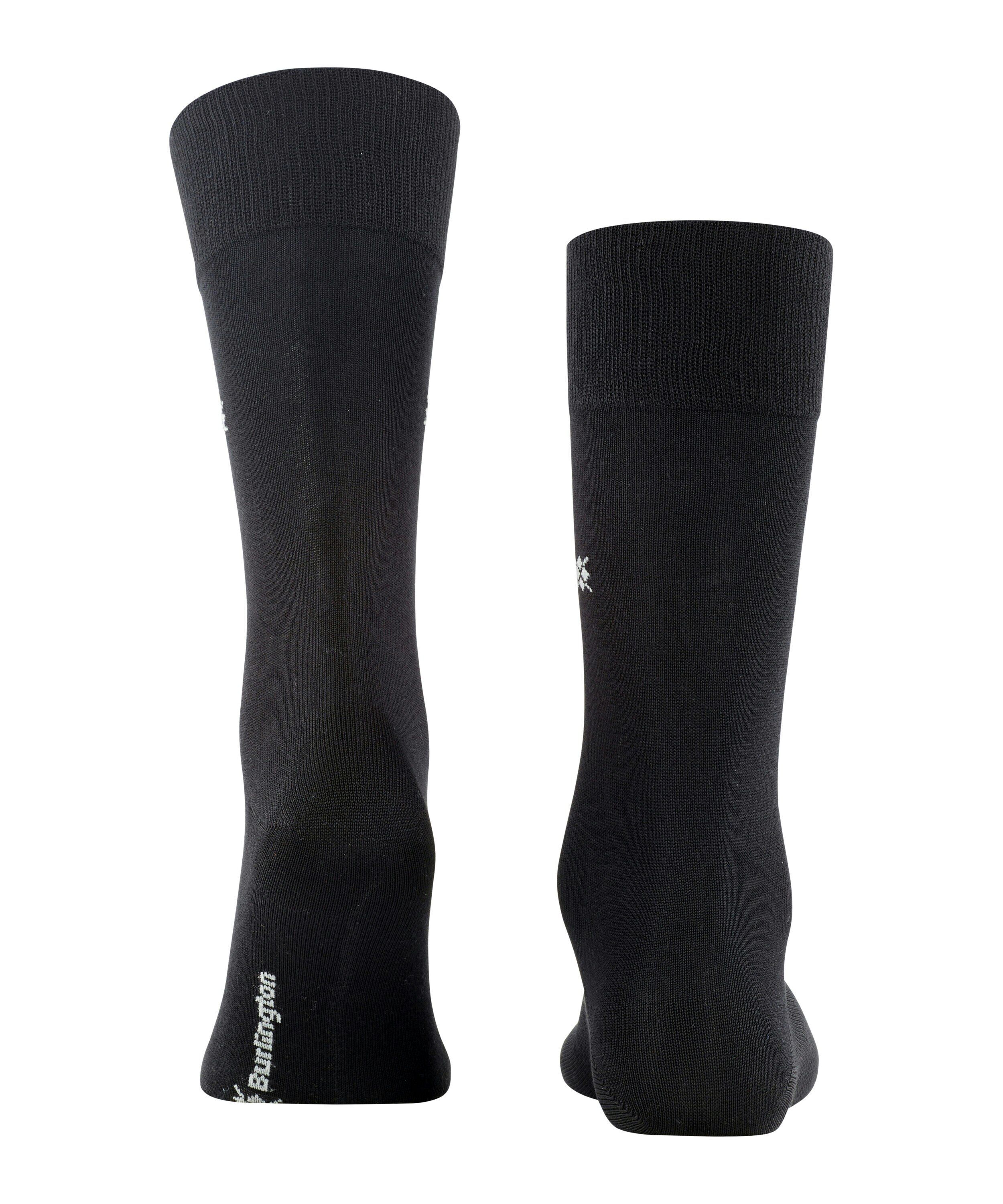 Burlington Dublin herensokken, zwart (black)