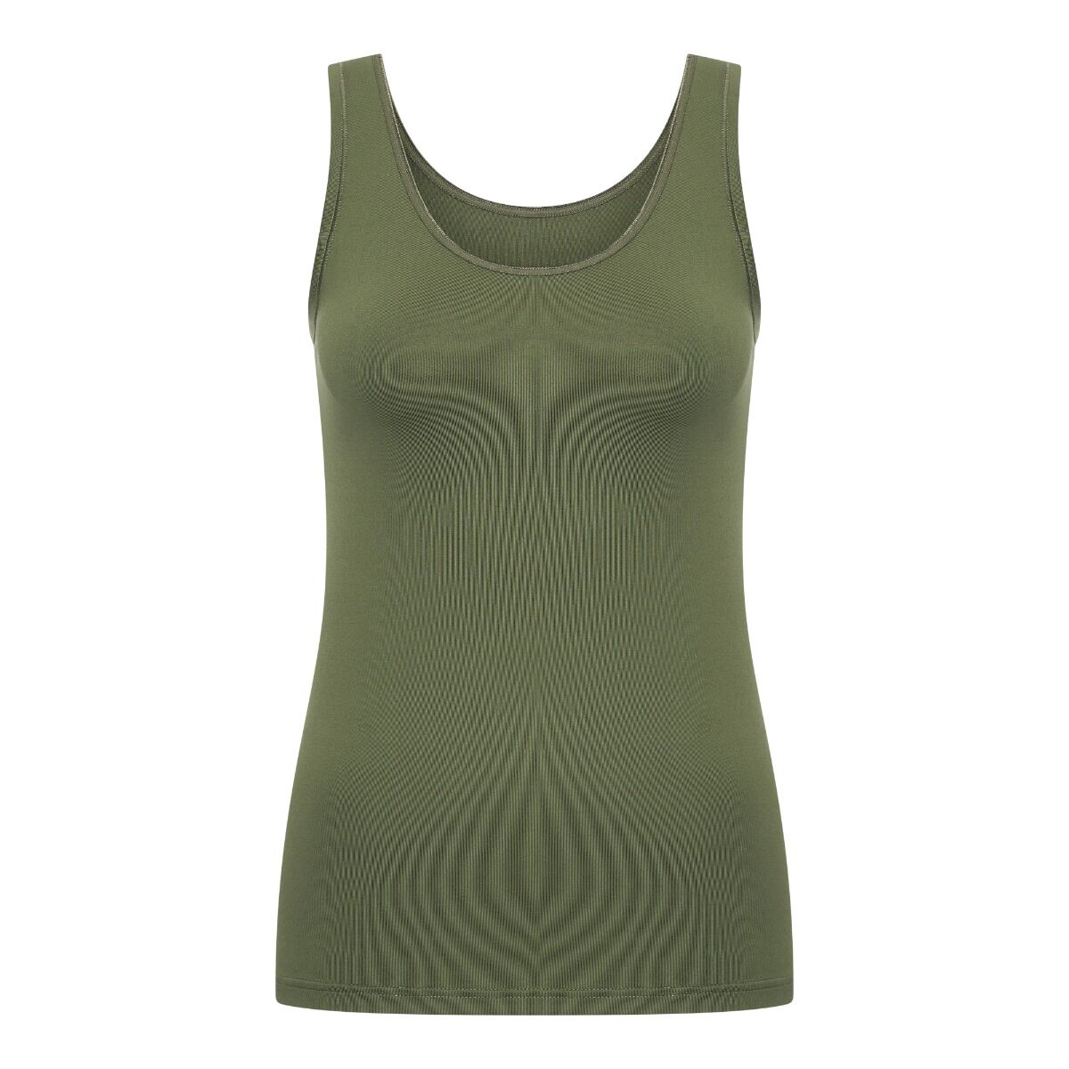 RJ Bodywear RJ dames Pure Color dames hemd (1-pack), donkergroen