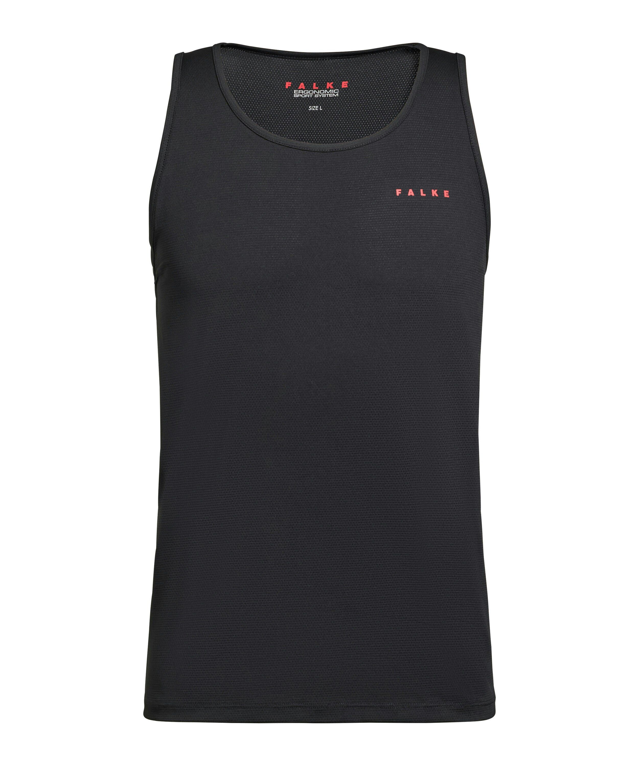 FALKE heren training top, zwart (black)