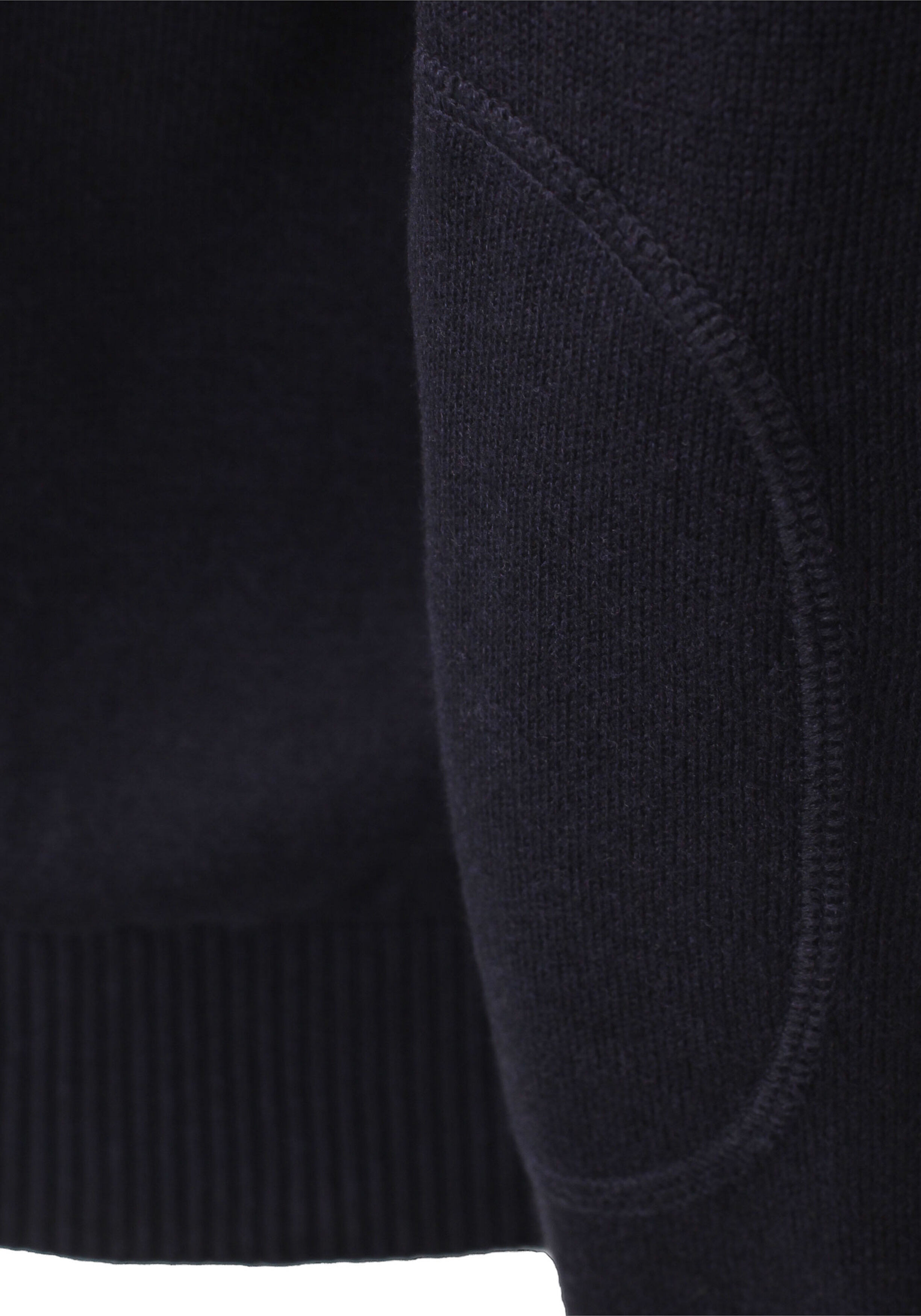 Redmond heren vest katoen, met rits, marine blauw
