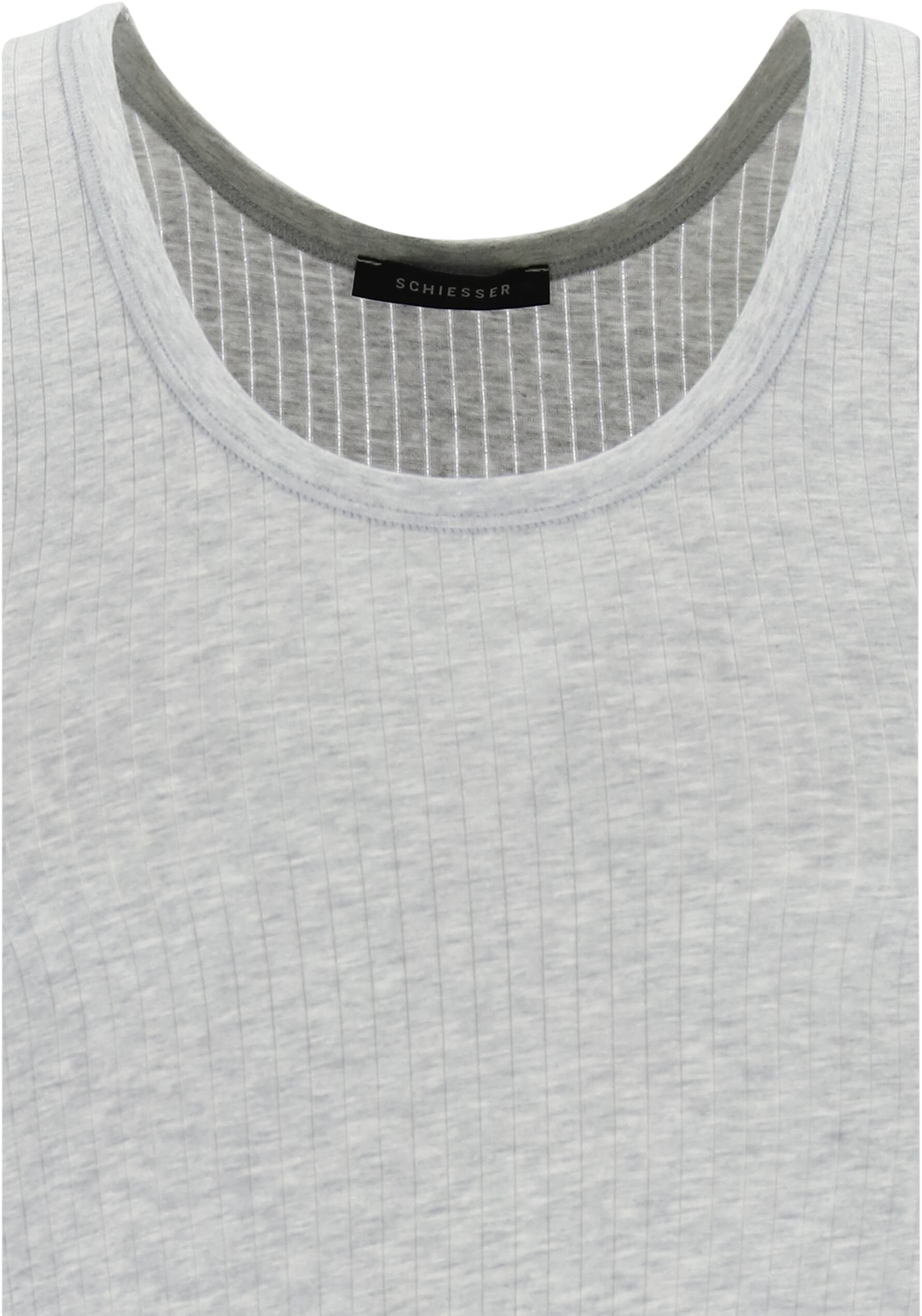 4-4007061622772-Schiesser-SCHIESSER_103401202_SI_2P_grijs_detail_HR SCHIESSER Authentic singlets (2-pack), grijs