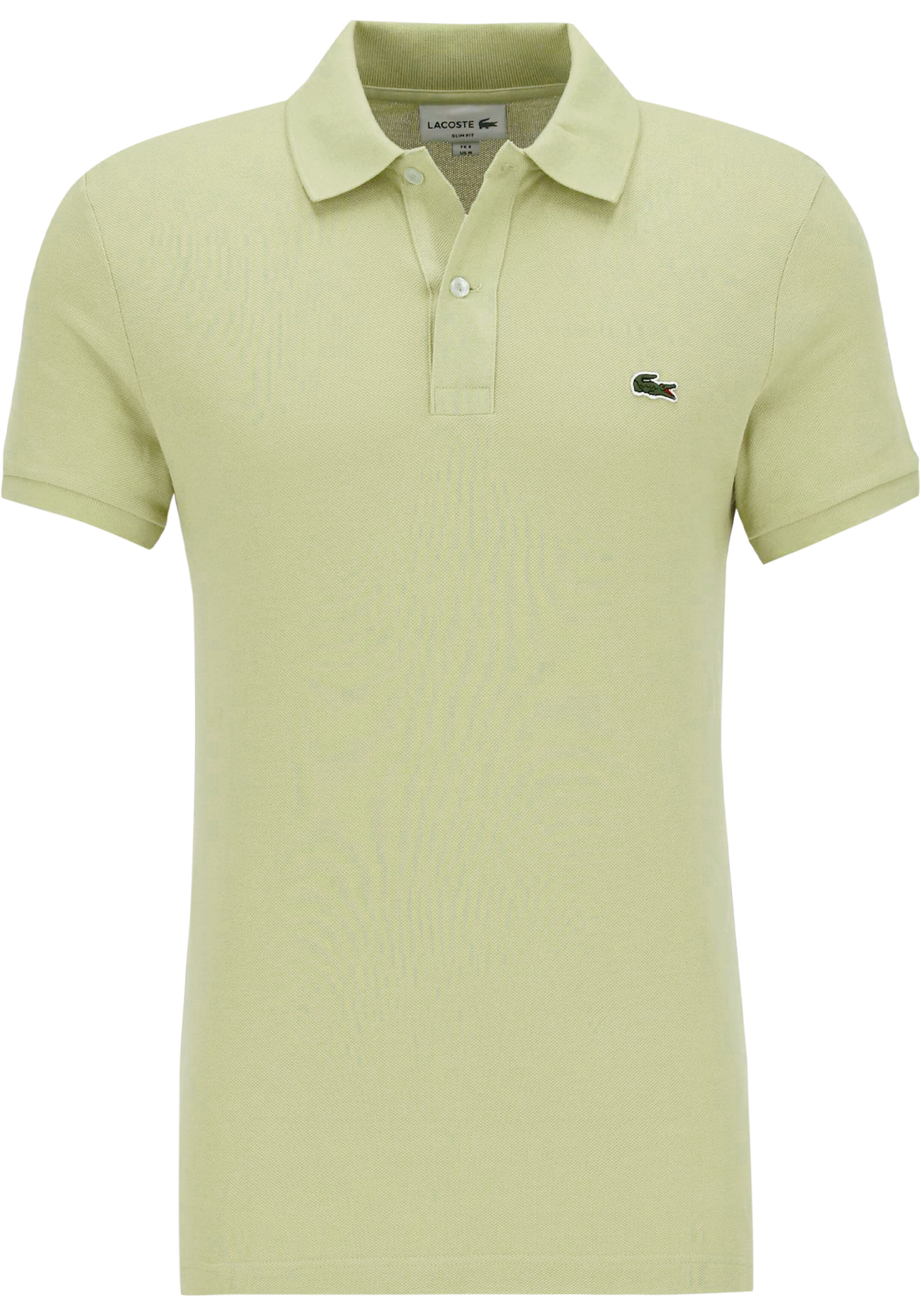 Lacoste Slim Fit polo, berkgroen