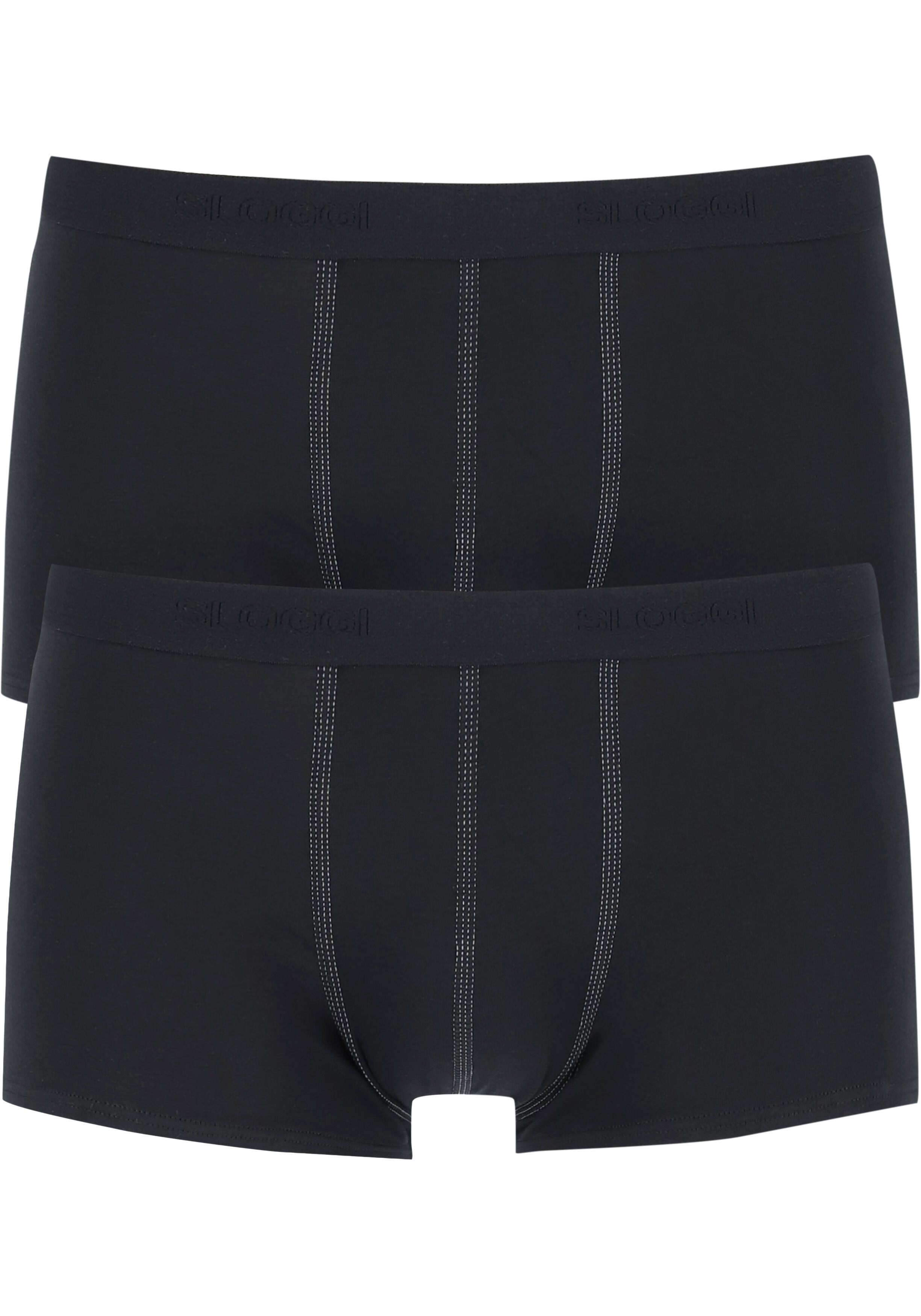 Sloggi Men 24/7 Hipster, heren boxers (2-pack), zwart