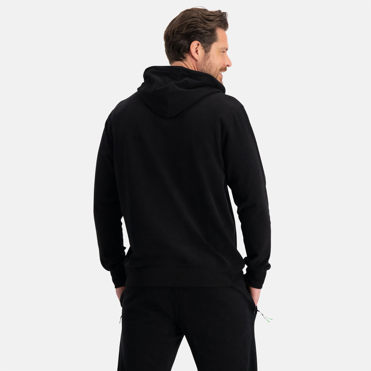 Bamboo Basics Boas hoodie, heren hoodie, zwart