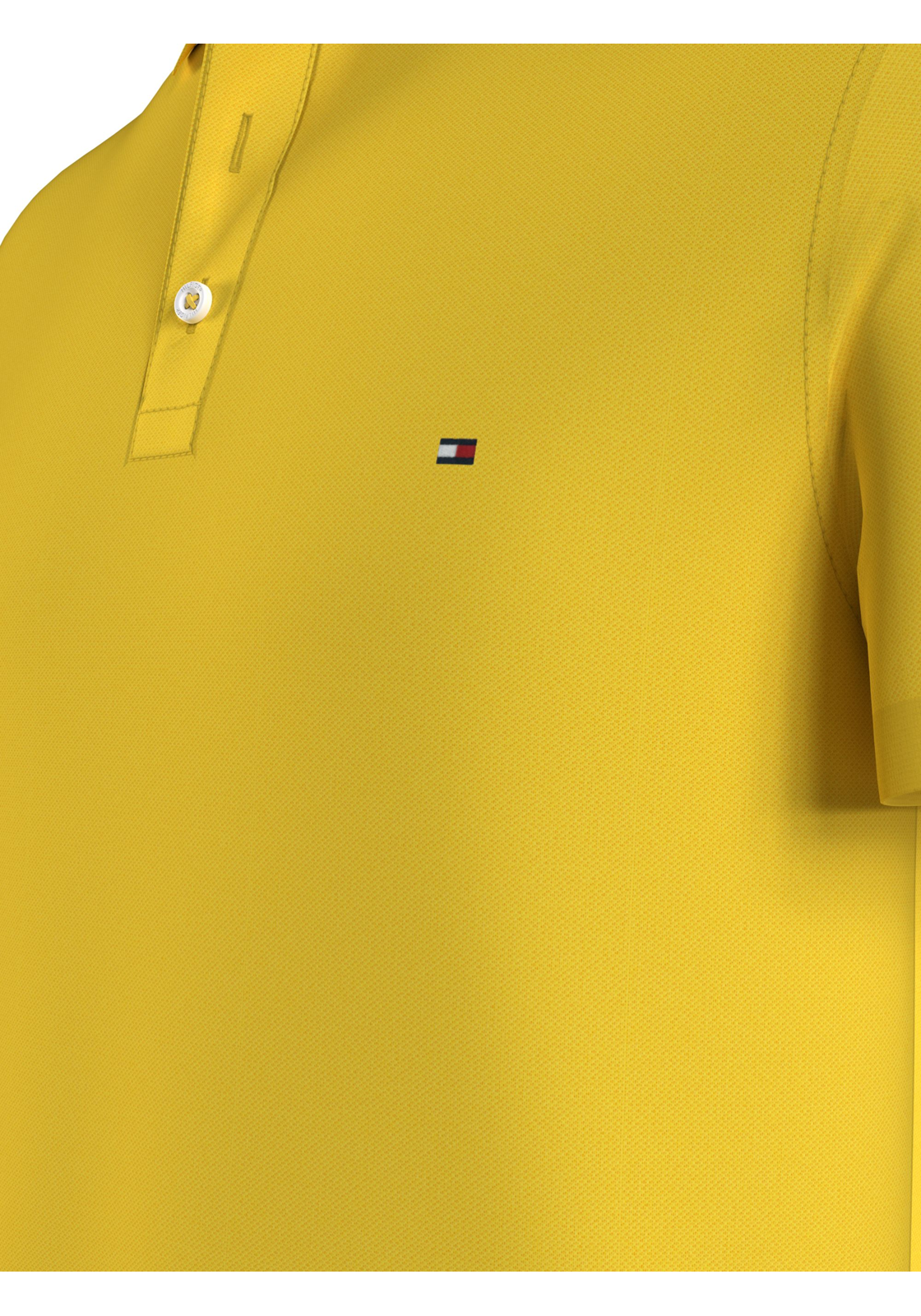 image_6_MW0MW17771ZGR_D3_C4401wid2000amphei2000ampop_usm1710 Tommy Hilfiger 1985 Slim Polo, heren poloshirt, geel