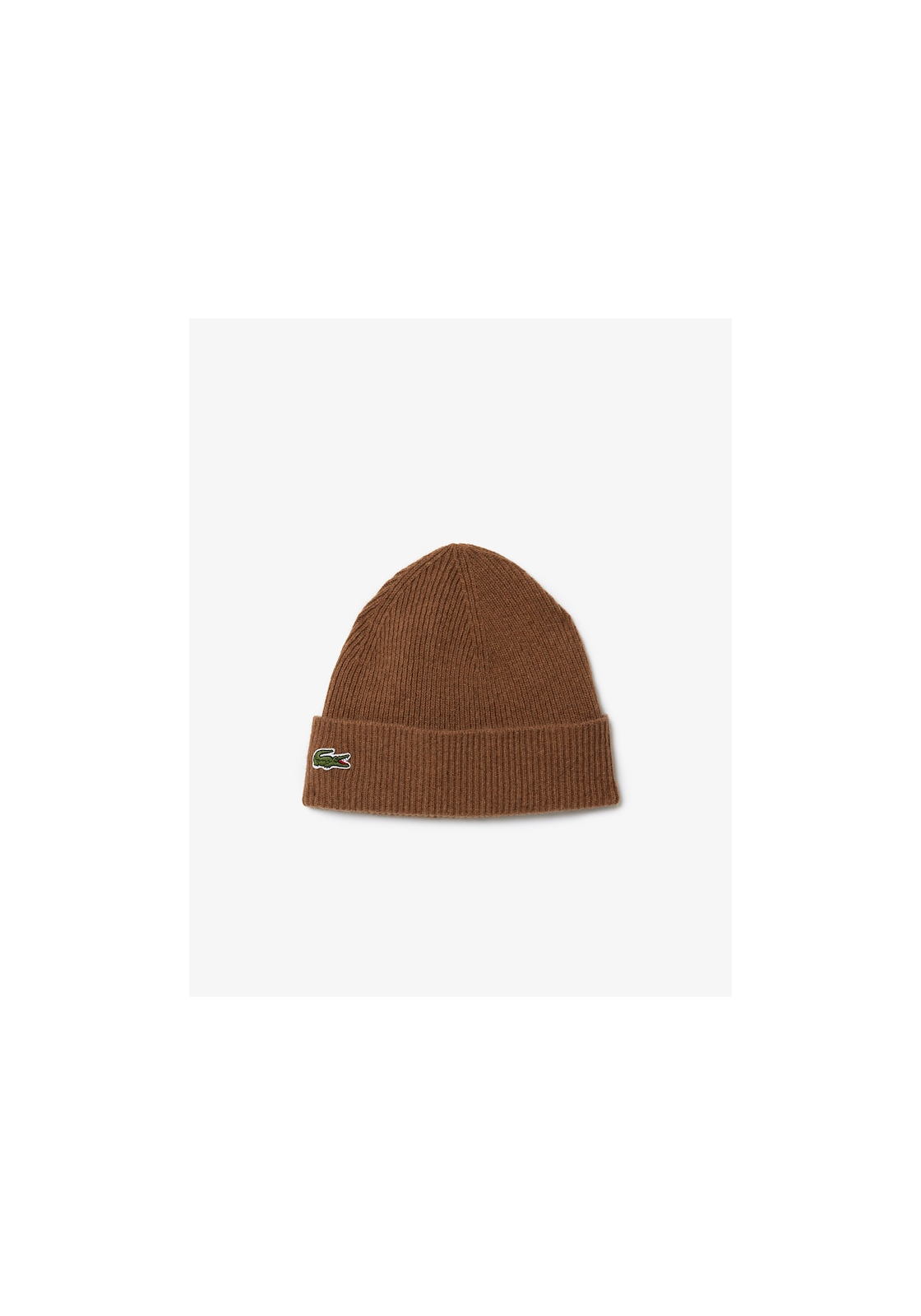 Lacoste muts en sjaal wol, unisex gebreide muts en sjaal, beige Lacoste muts en sjaal wol, unisex gebreide muts en sjaal, beige