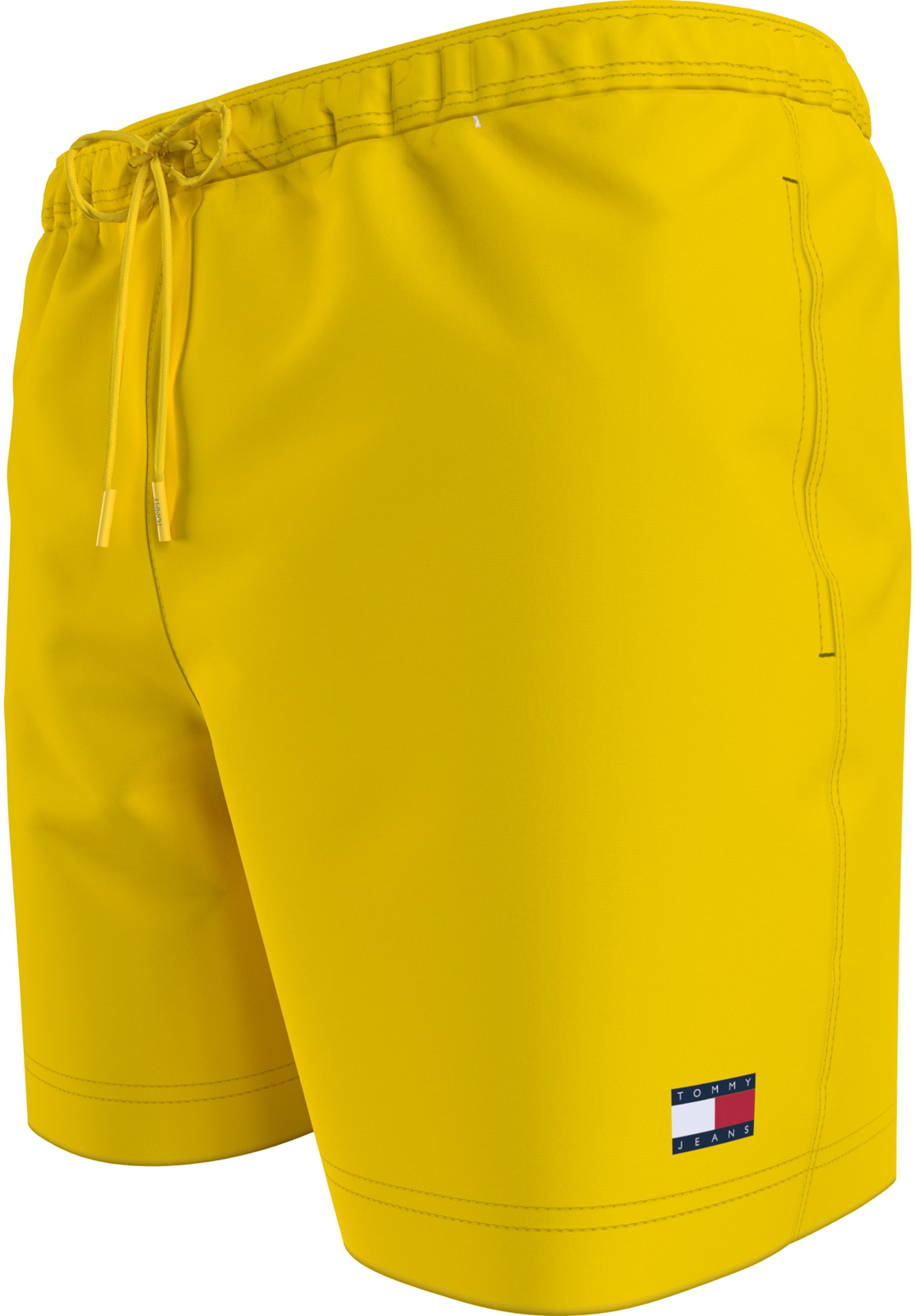 image-1php_kopie-43 Tommy Hilfiger Medium Drawstring swimshort, heren zwembroek, geel