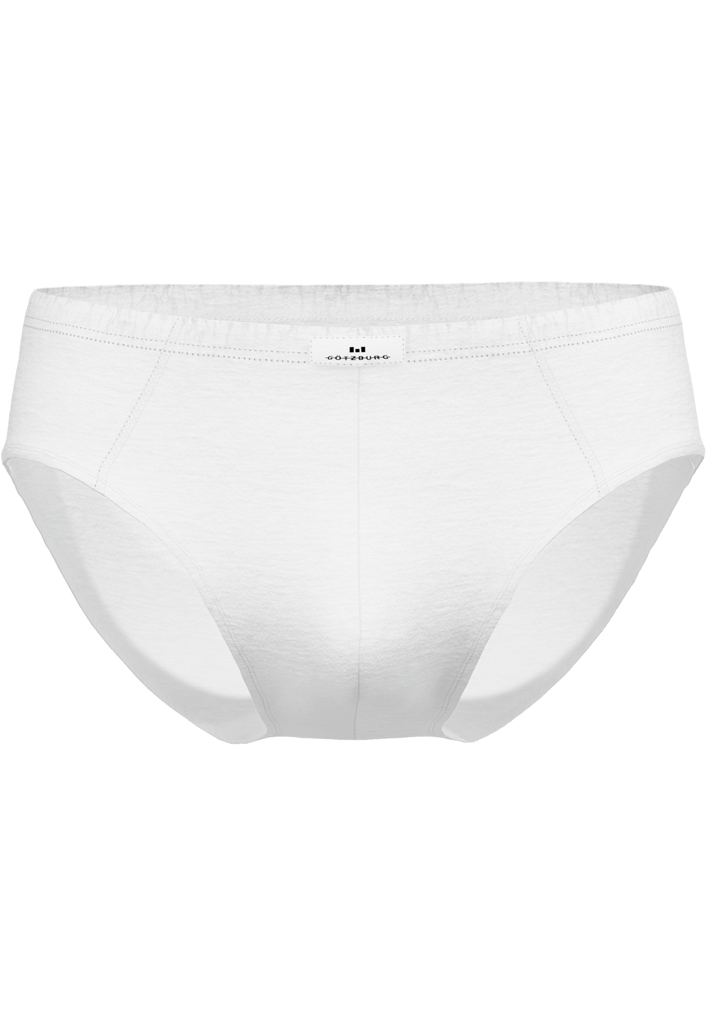 Gotzburg heren sport slip (1-pack), wit