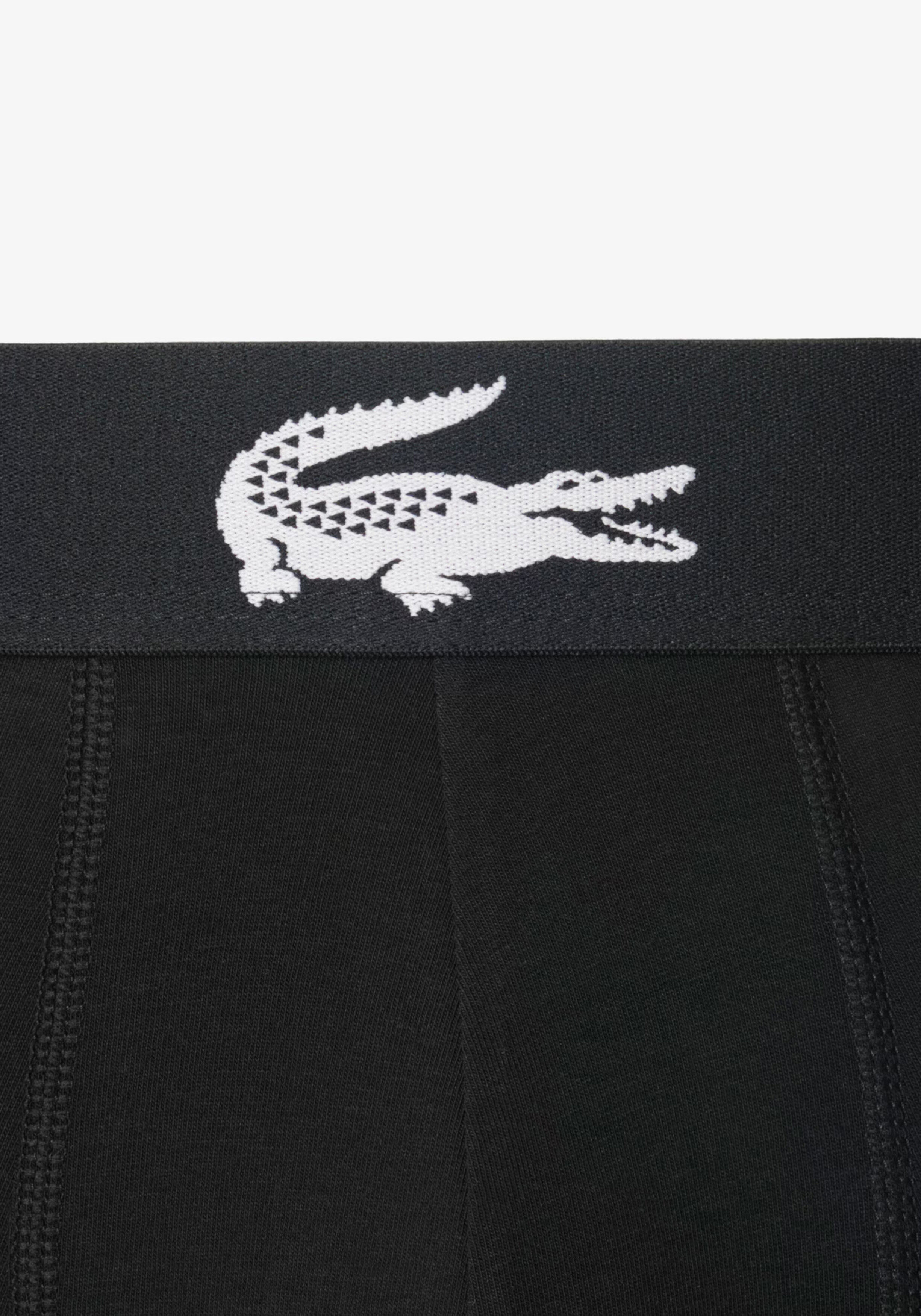 Lacoste boxer briefs (3-pack), heren boxers normale lengte, zwart