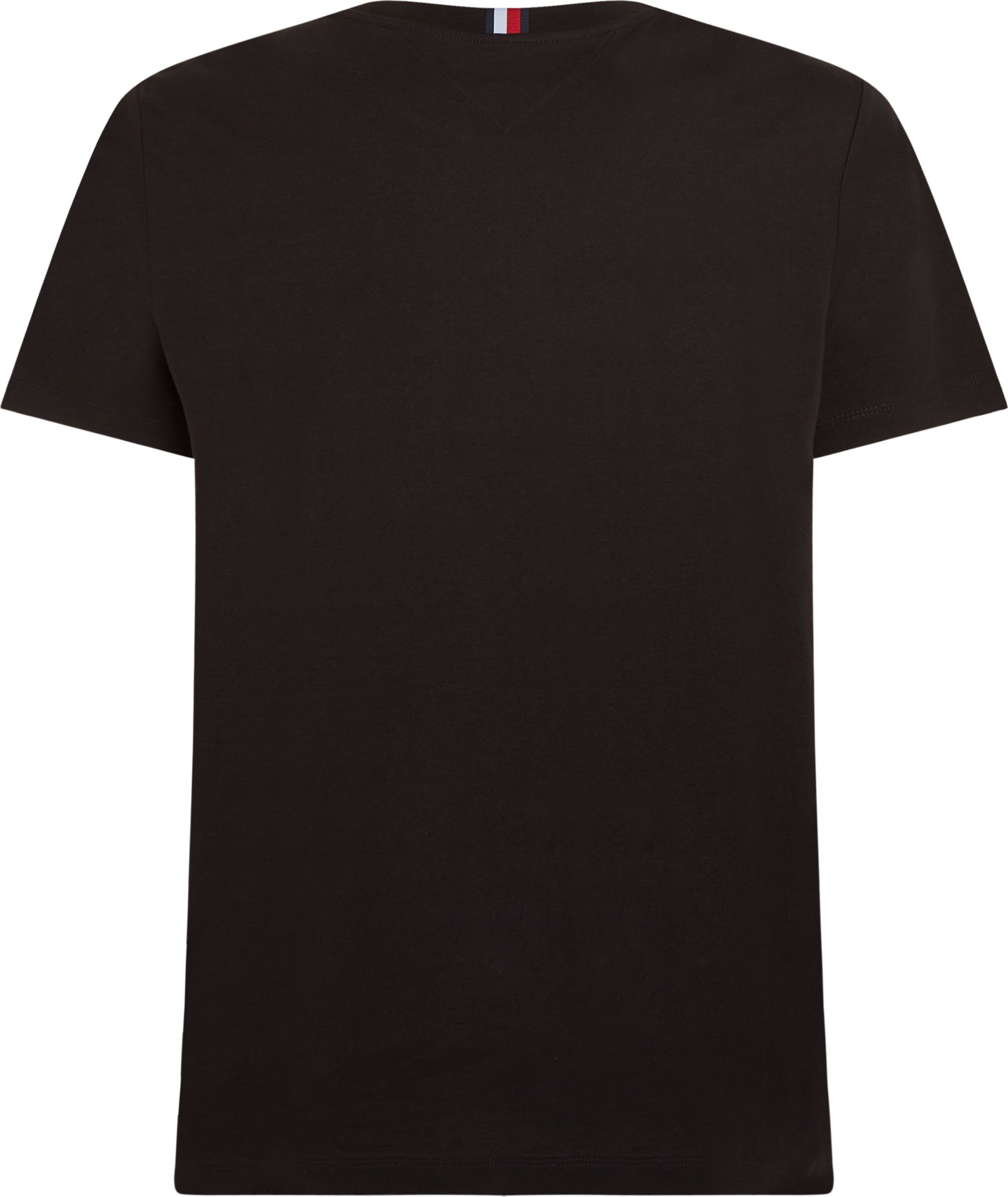 Tommy Hilfiger Hilfiger Track Graphic Tee, heren T-shirt korte mouw O-hals, zwart