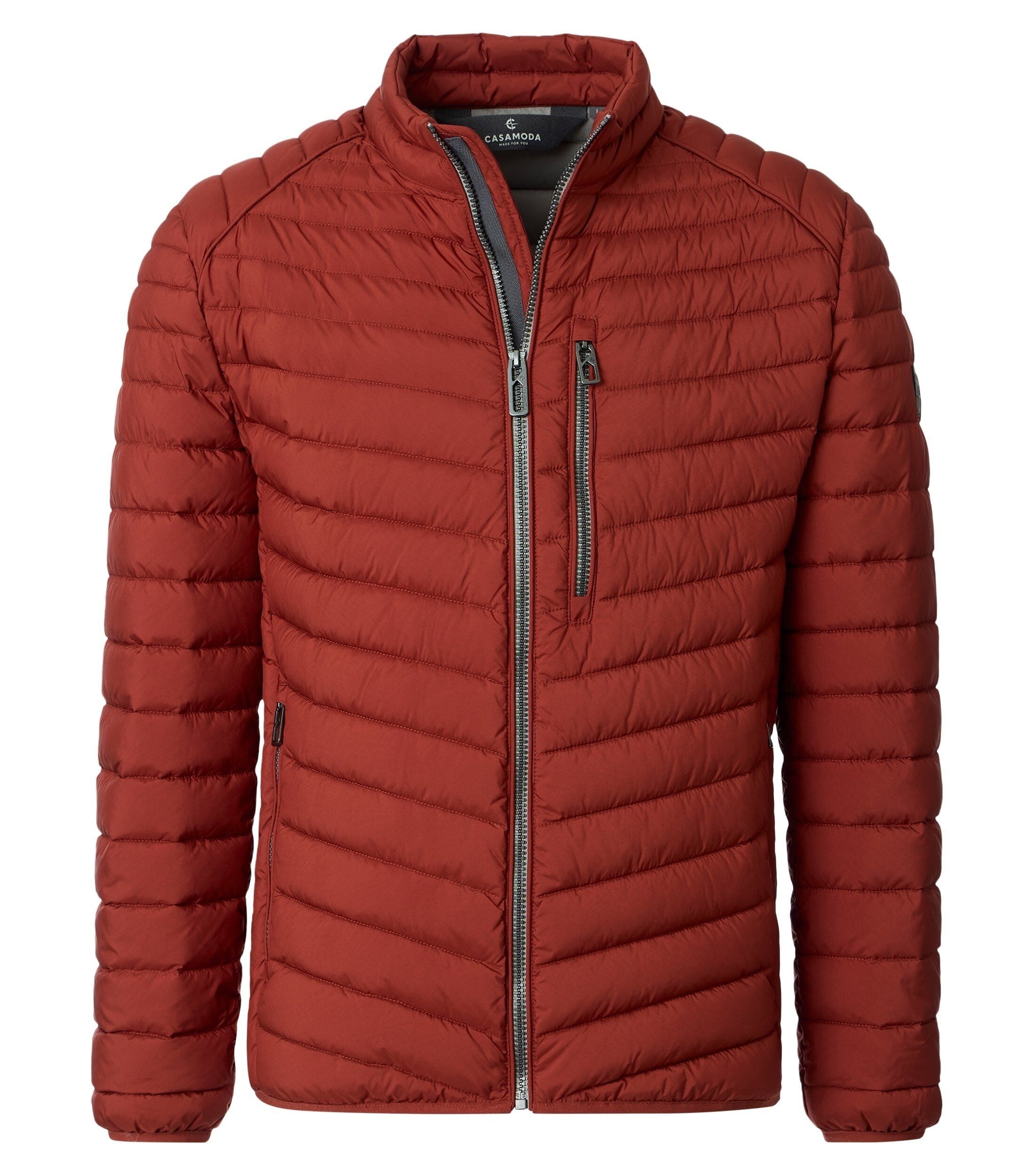 CASA MODA comfort fit tussenjas, rood, wit