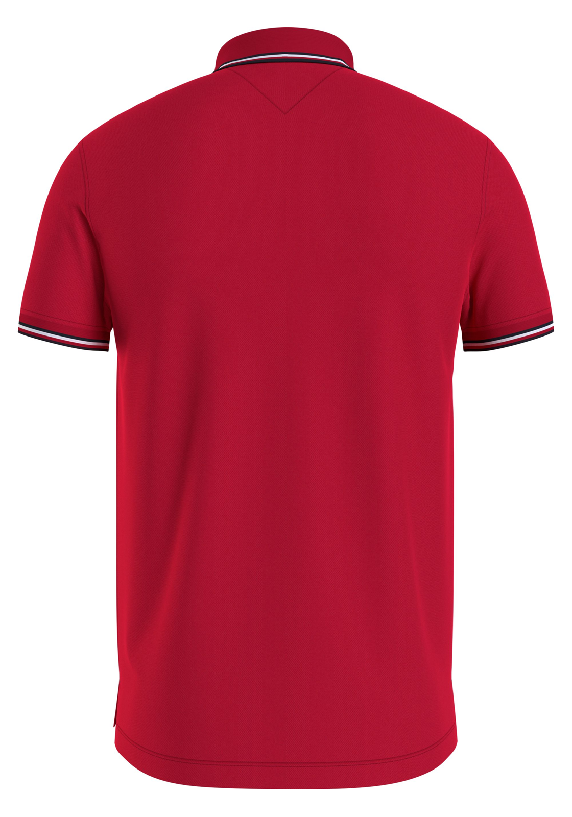 image_3_MW0MW30750XLG_B_C4101wid2000amphei2000ampop_usm1710 Tommy Hilfiger 1985 Rwb Tipped Slim Polo, heren poloshirt, rood