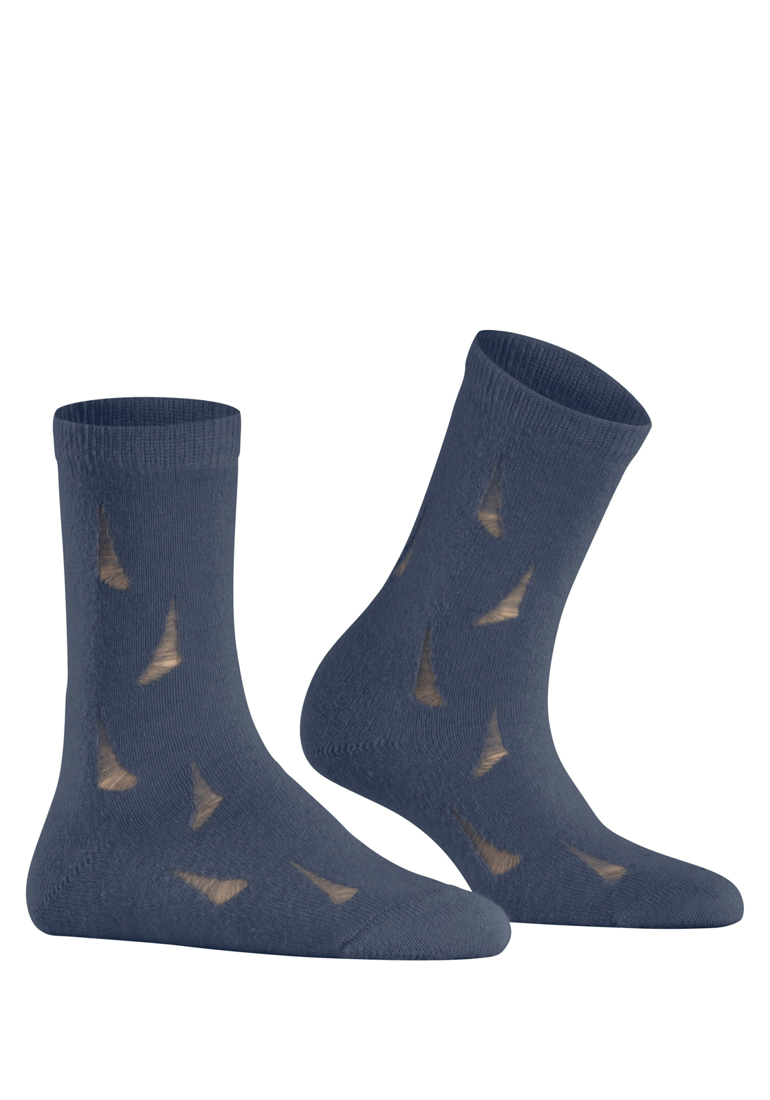FALKE Distressed damessokken, middenblauw (juniper) FALKE Distressed damessokken, middenblauw (juniper)