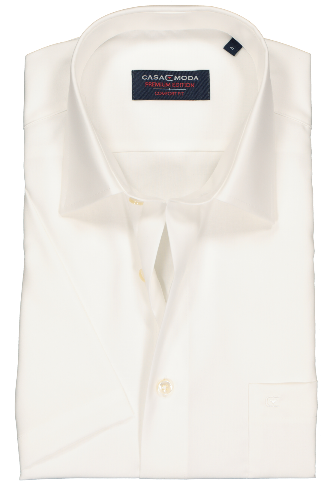 1-4046161130589_casa-moda-overhemd_HR CASA MODA comfort fit overhemd, korte mouw, beige