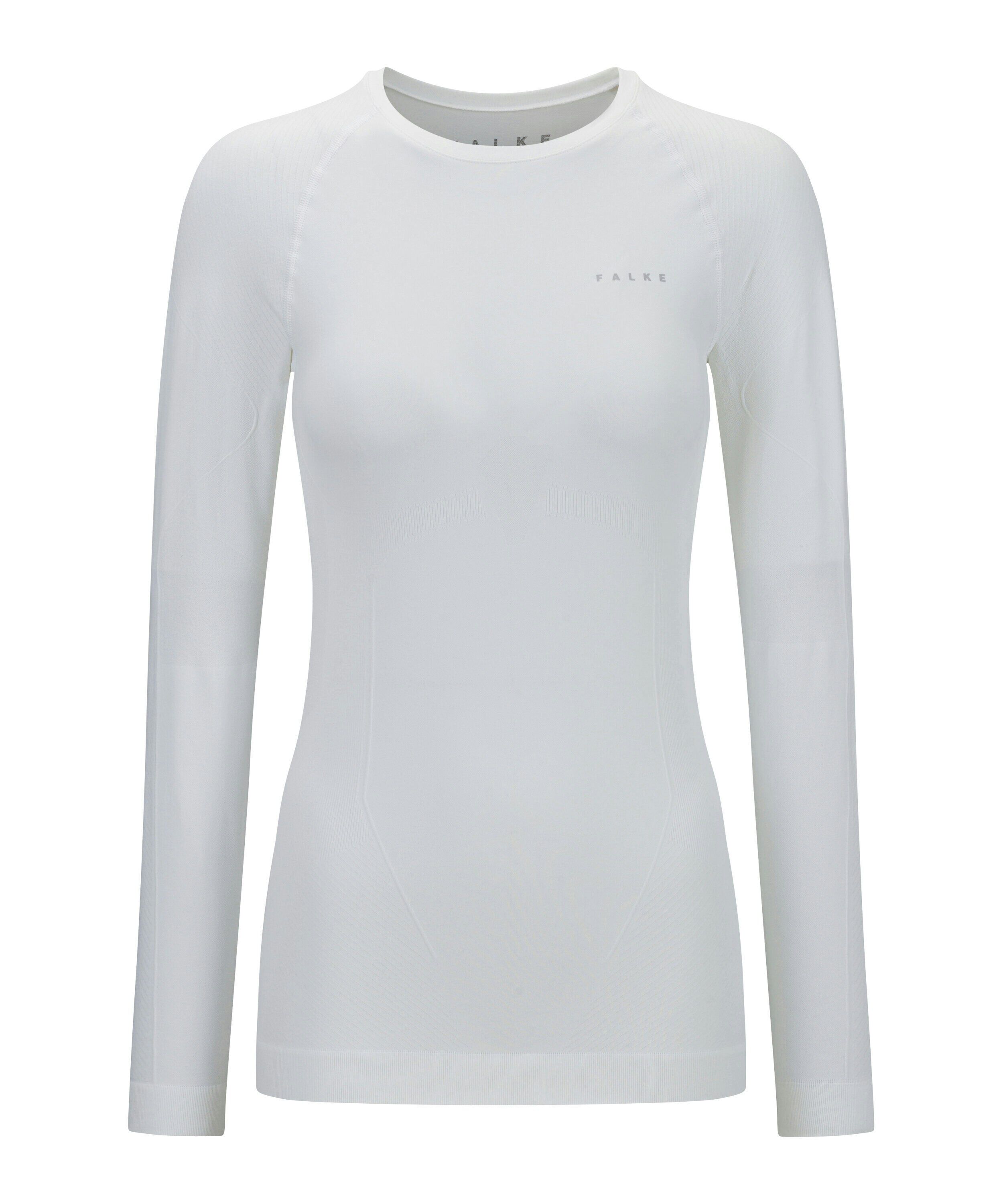 FALKE dames shirt met lange mouw Warm, thermoshirt, wit (white)