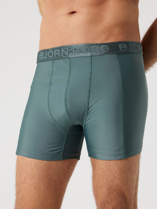 Bjorn Borg Stretch Swim Shorts, heren zwembroek, groen