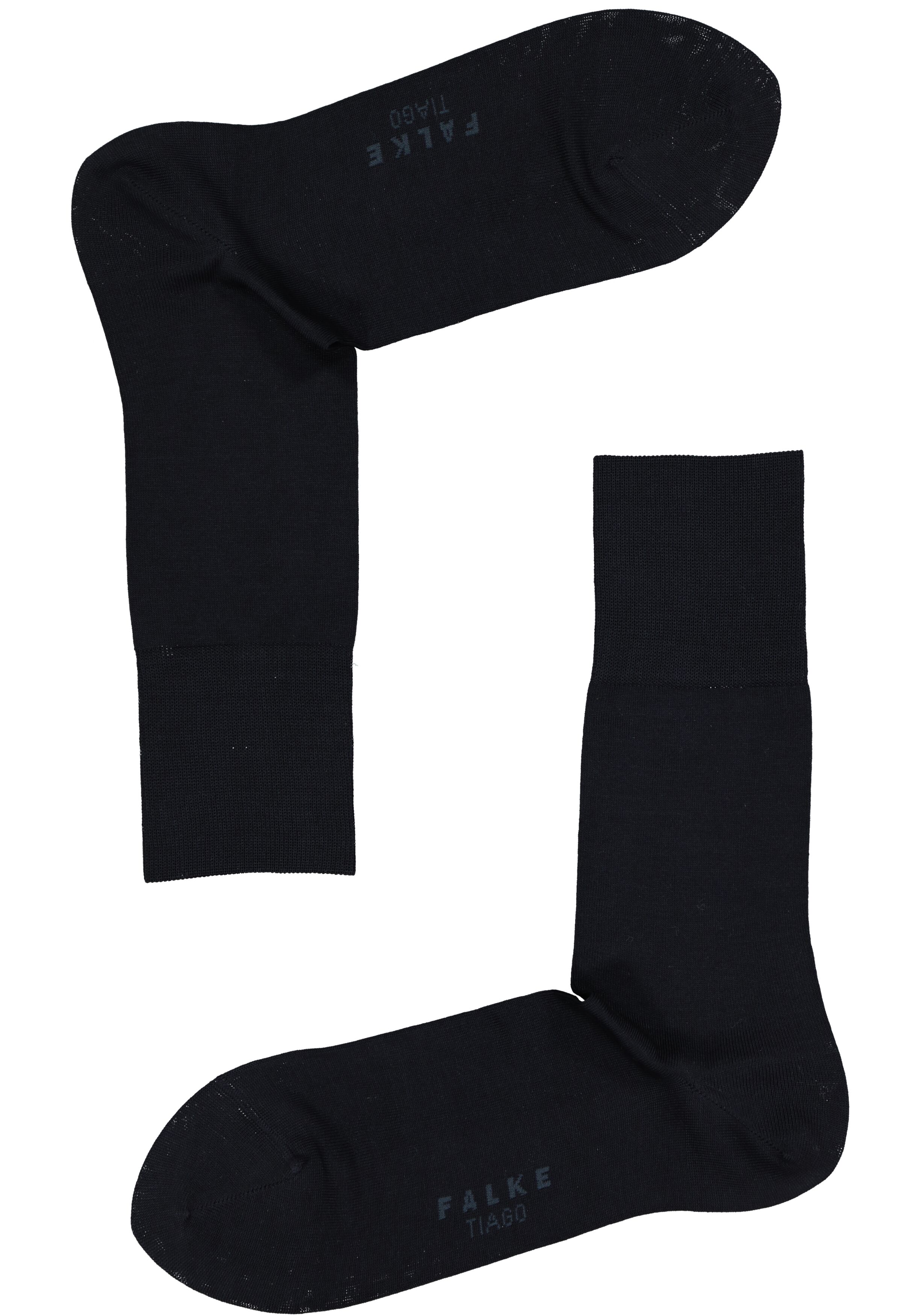 FALKE Tiago herensokken, blauw (dark navy)
