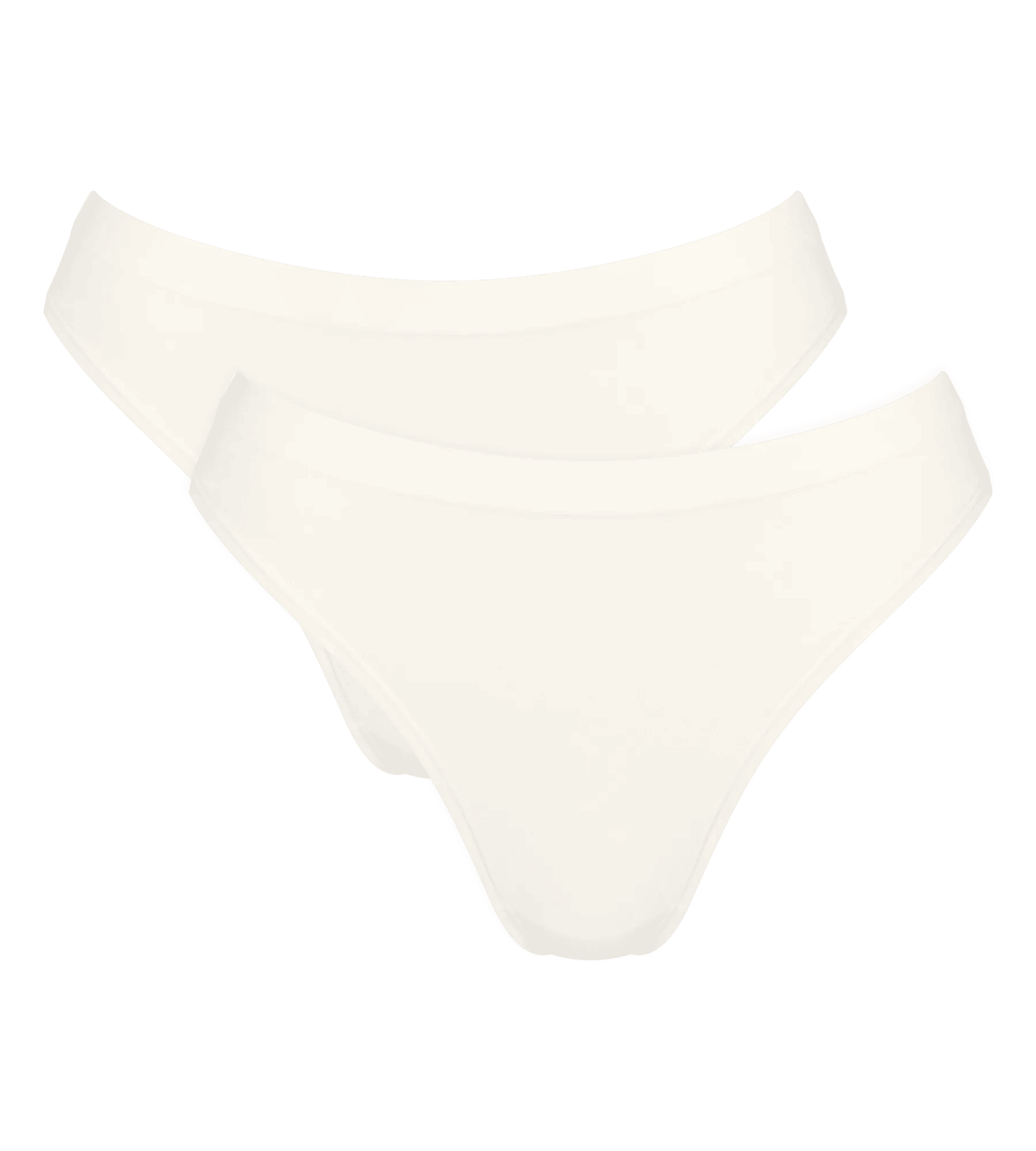 Sloggi Women GO Sense High leg (2-pack), dames slip, wit