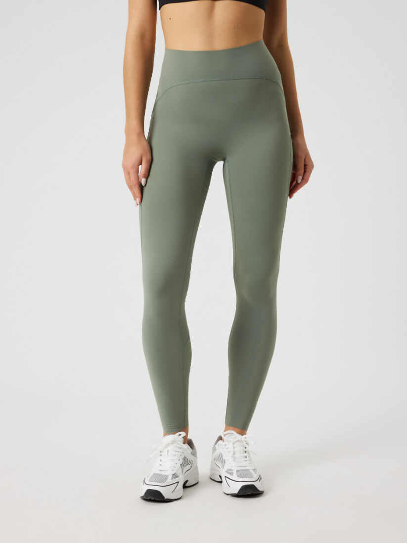 Bjorn Borg dames Sleek Tights, dames sportlegging, groen