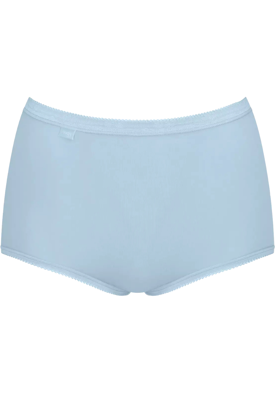 Sloggi Women Basic+ Maxi (4-pack), dames slip, wit, lichtblauw, donkerblauw, roze Sloggi Women Basic+ Maxi (4-pack), dames slip, wit, lichtblauw, donkerblauw, roze