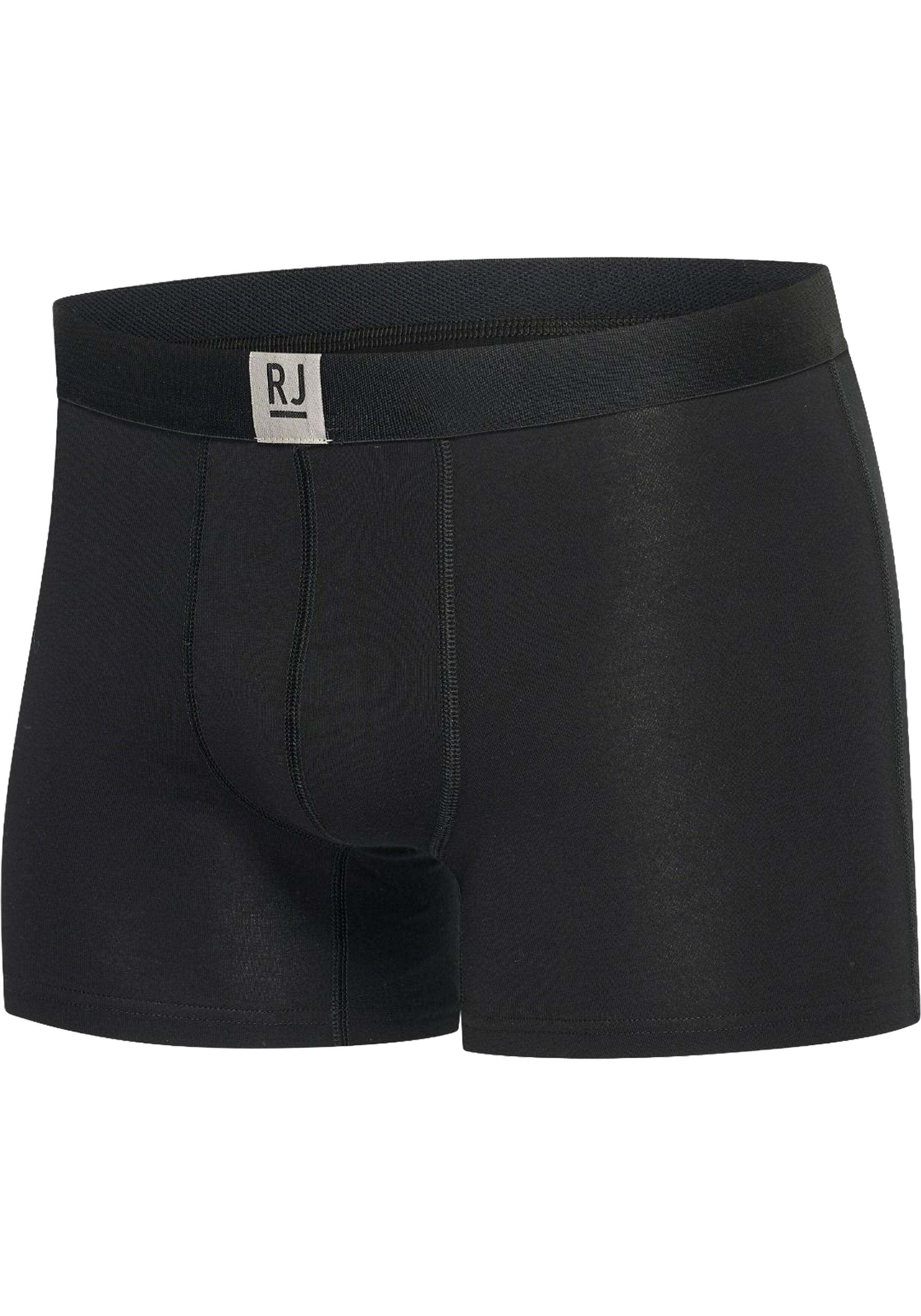 RJ Bodywear RJ Everyday Eindhoven heren boxer (2-pack), boxer normale lengte, zwart