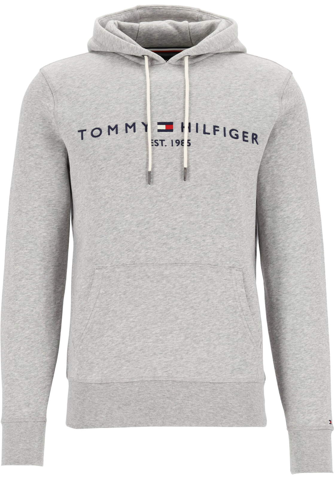 1-8719858491688-tommy_hilfiger-TH_H_MW0MW10752501_grijs_4foto_HR Tommy Hilfiger Core Tommy logo hoody, regular fit heren sweathoodie, grijs melange