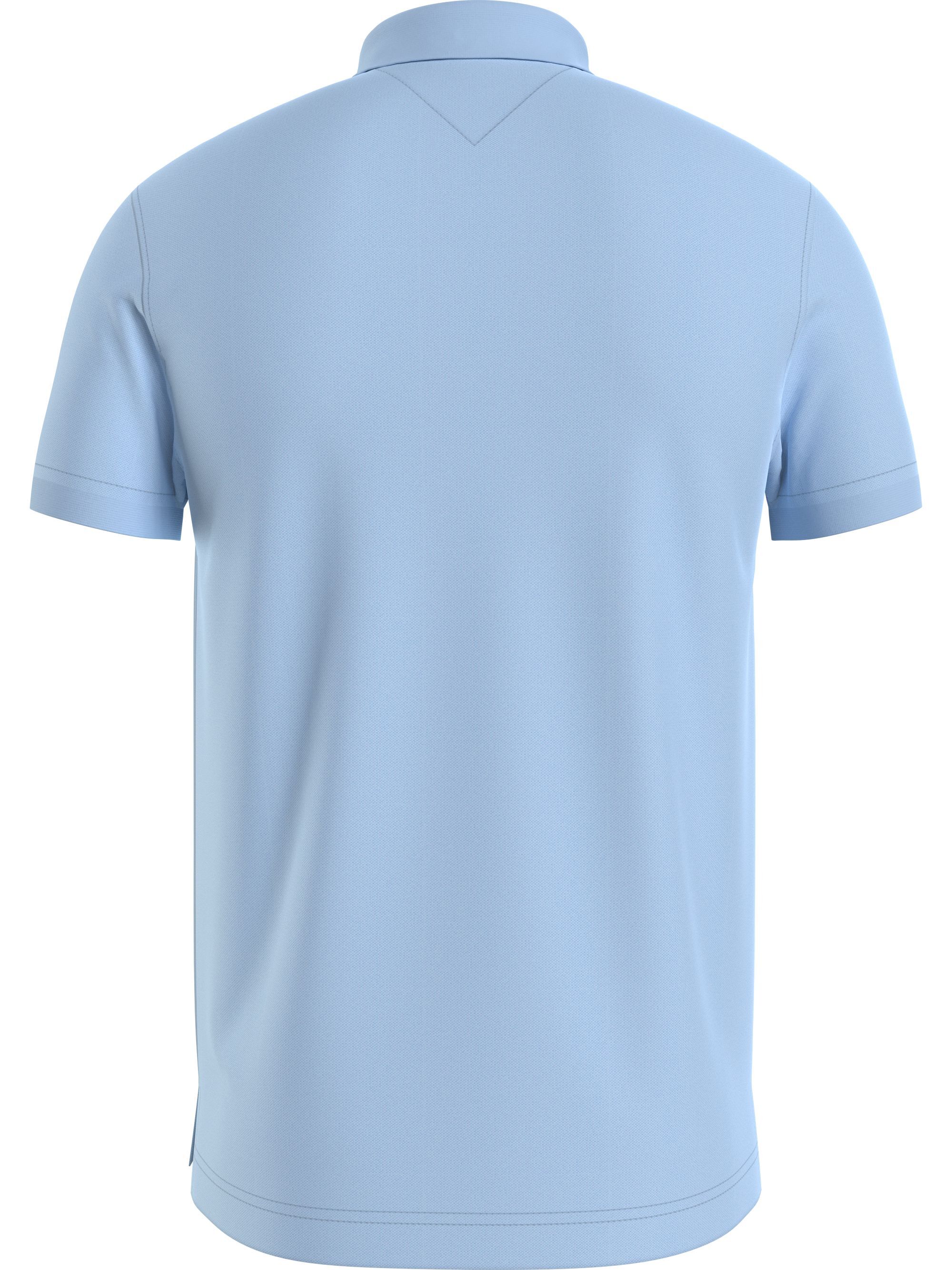 Tommy Hilfiger 1985 Slim Polo, heren poloshirt, lichtblauw