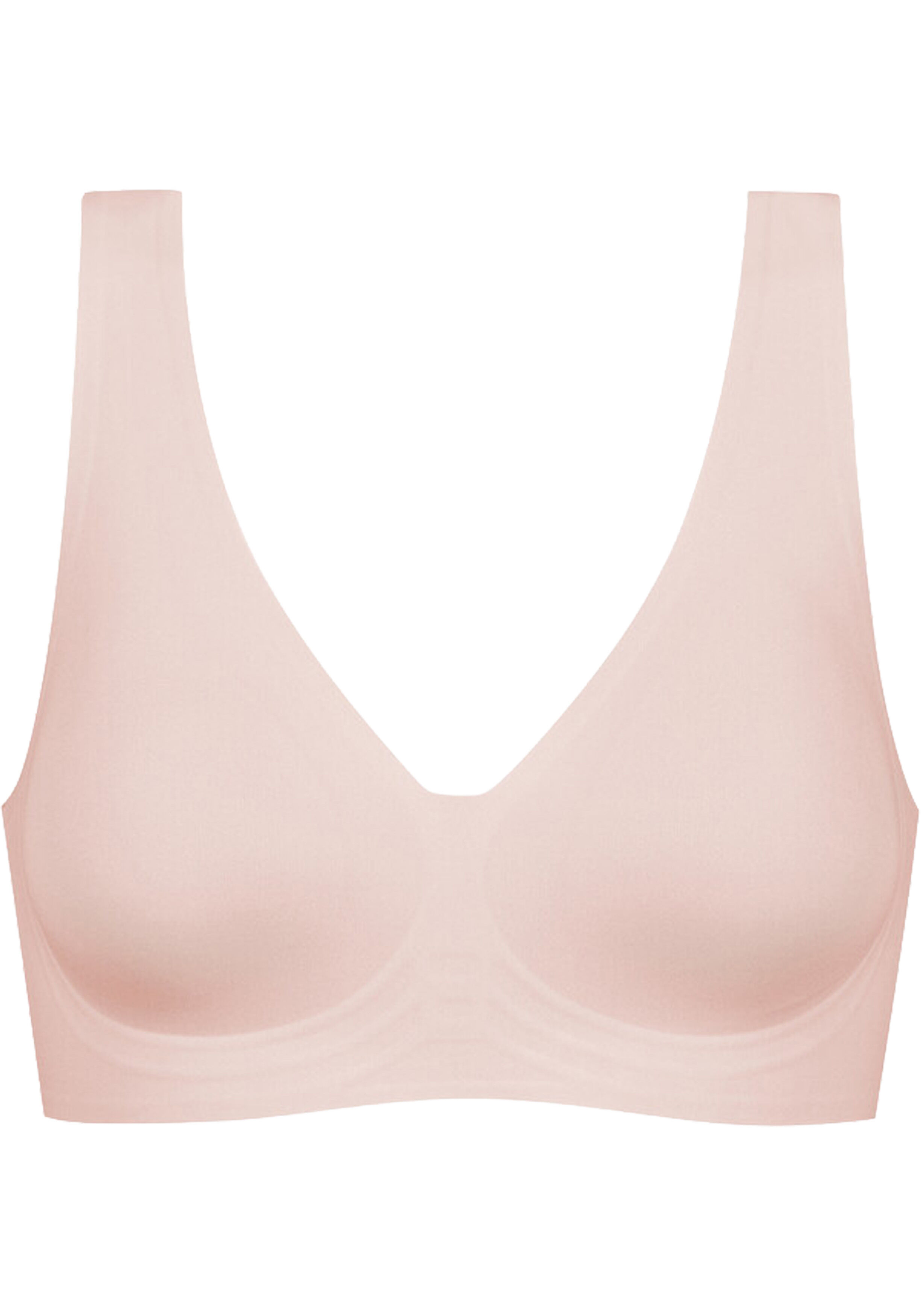 Mey dames bustier Invisibles, voorgevormde beugelloze bralette, zachtroze
