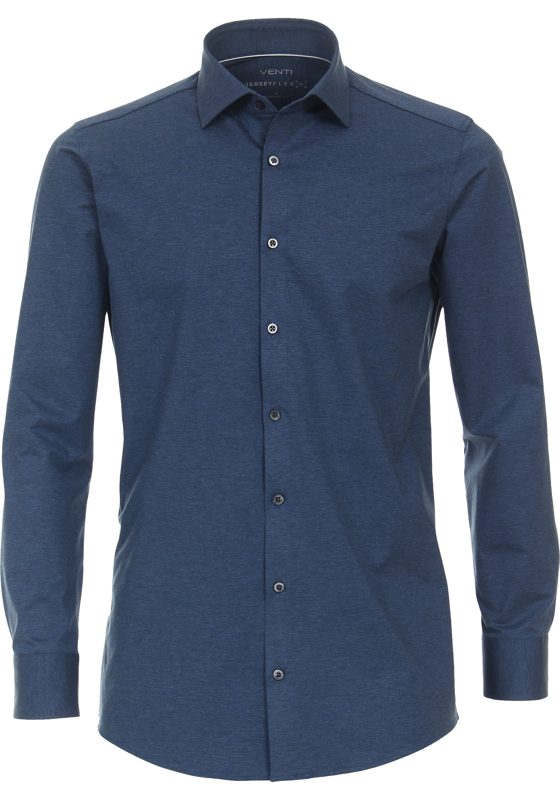 VENTI modern fit overhemd, jersey, blauw VENTI modern fit overhemd, jersey, blauw