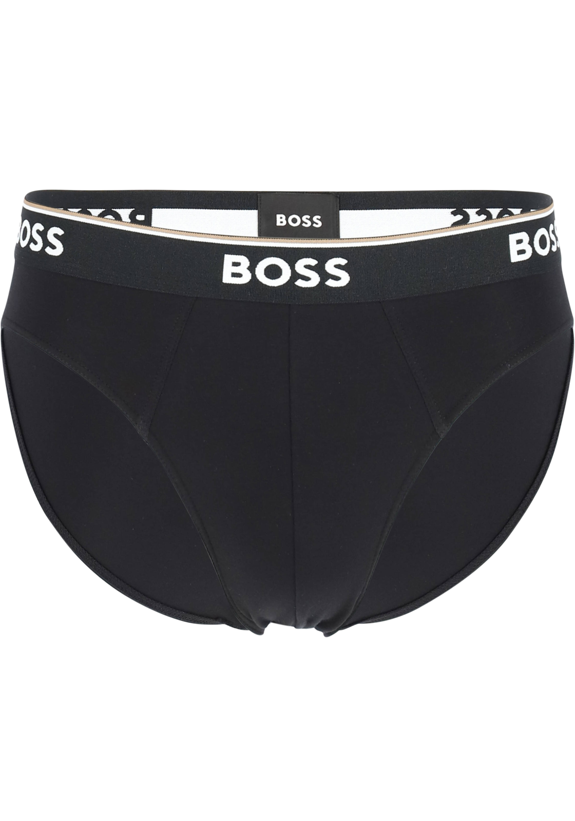 04-4063534486425_HB_Slips_3p_HR HUGO BOSS Power briefs (3-pack), heren slips, grijs, grijs, zwart