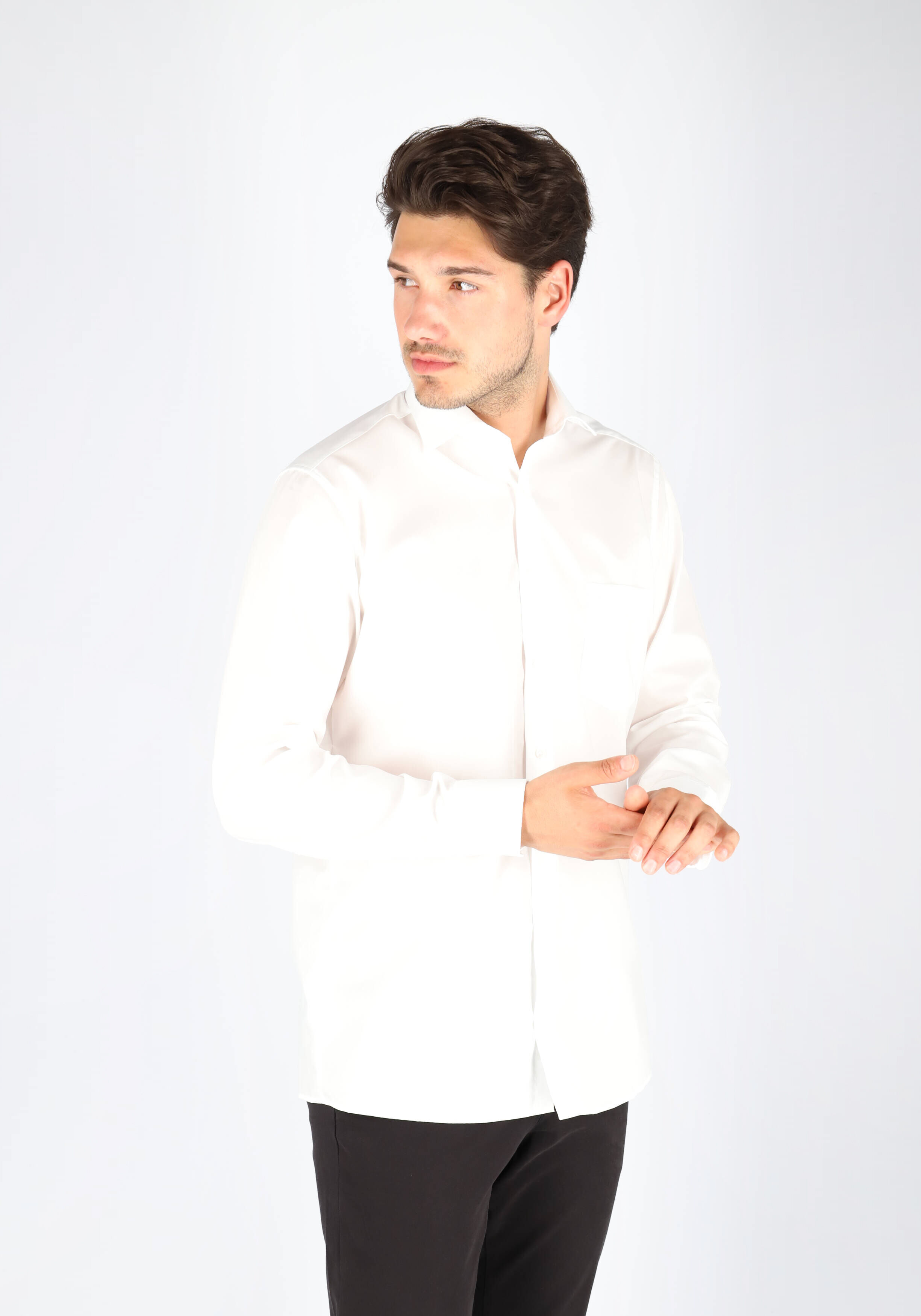 CASA MODA modern fit overhemd, wit