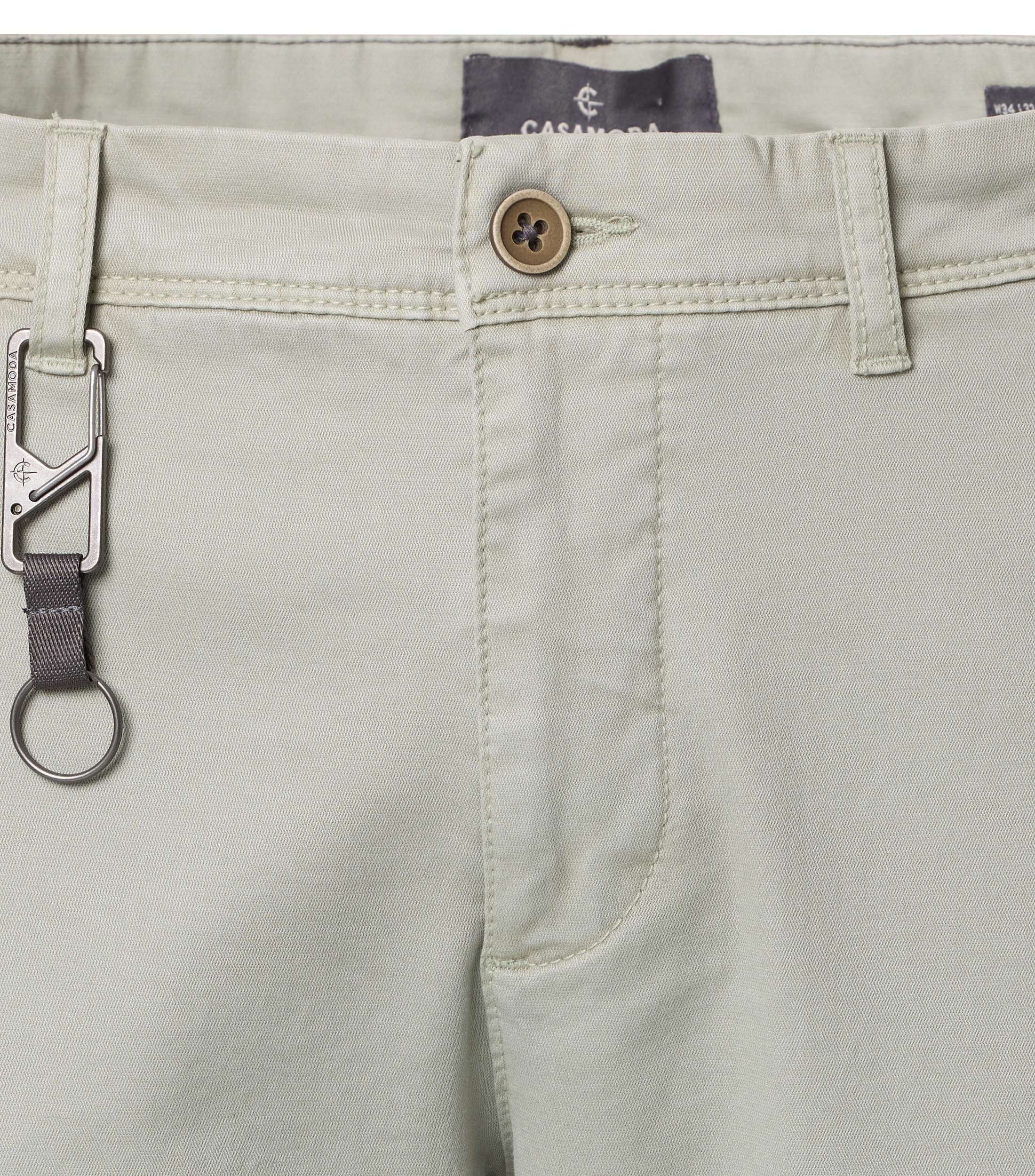 CASA MODA broek CHRIS, heren chino broek, groen