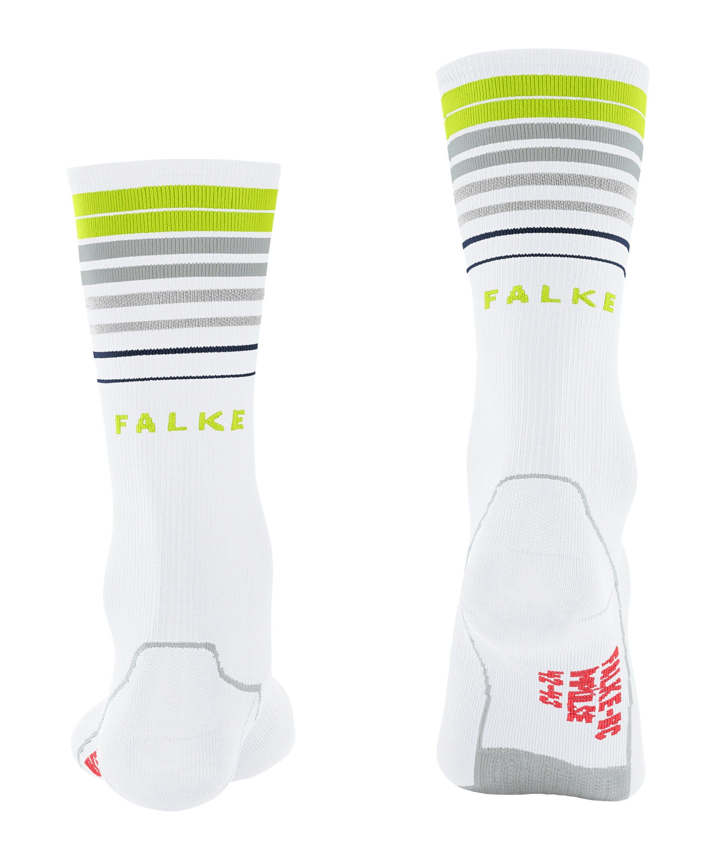 FALKE BC Impulse Reflect unisex biking sokken , wit (white)